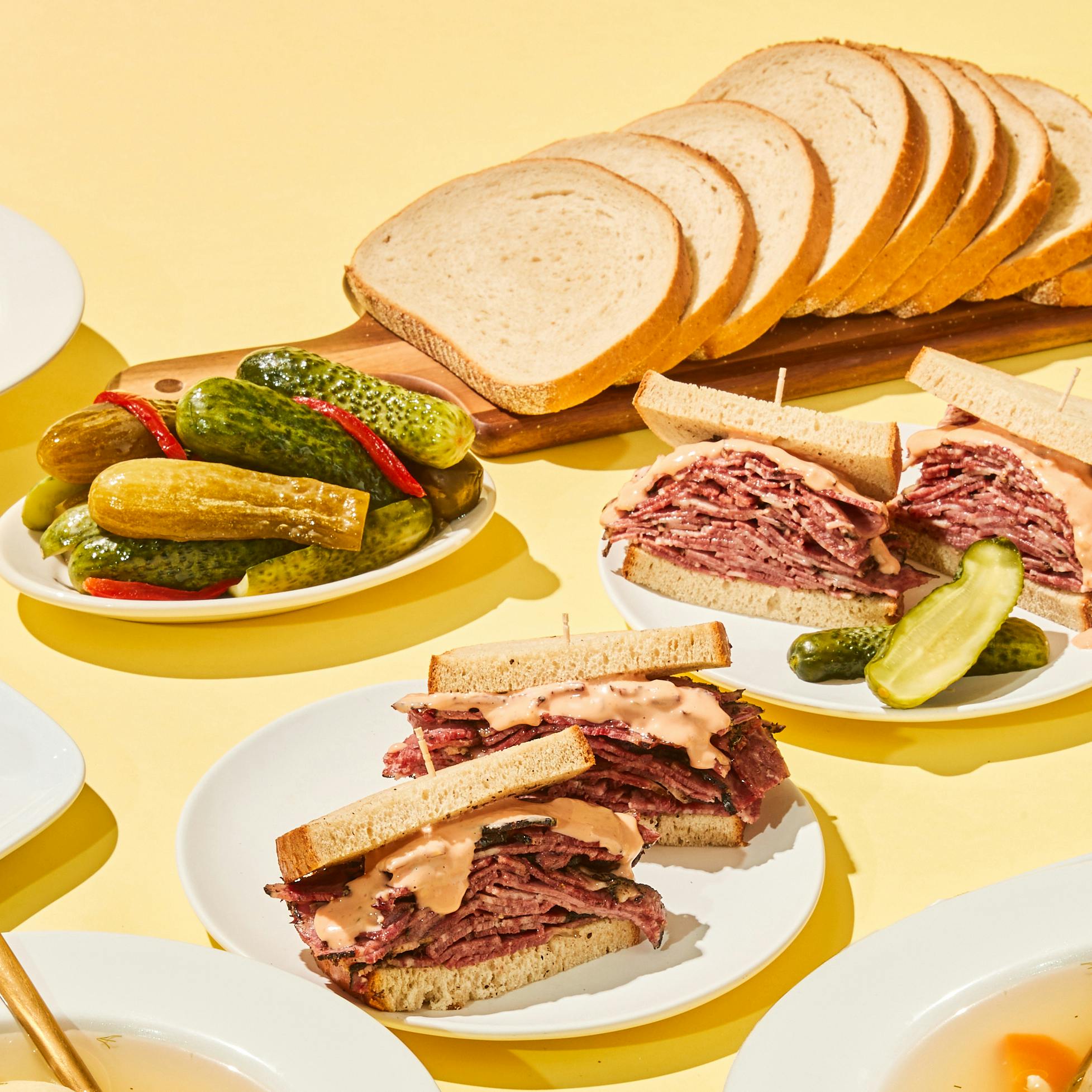Kosher Corned Beef Sandwich Kit + Matzo Ball Soup for 3-4 by 2nd Ave Deli - Alternate image 6