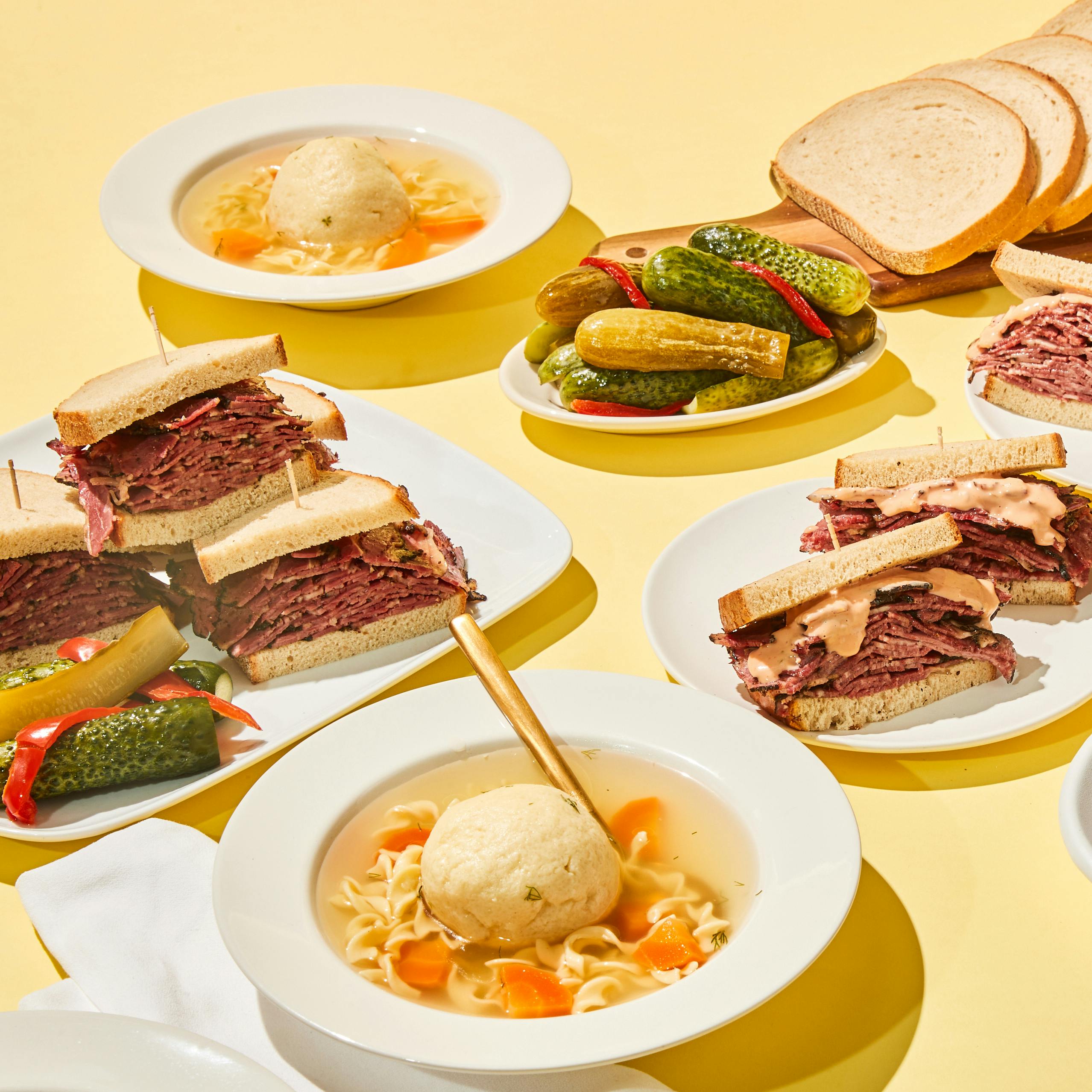 Kosher Corned Beef Sandwich Kit + Matzo Ball Soup for 3-4 by 2nd Ave Deli - Alternate image 4