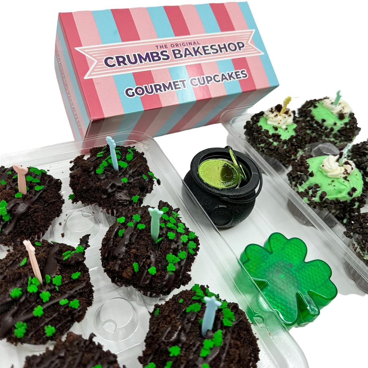 St. Patrick's Day Cupcakes - 12 Pack by Crumbs Bakeshop - Alternate image 2