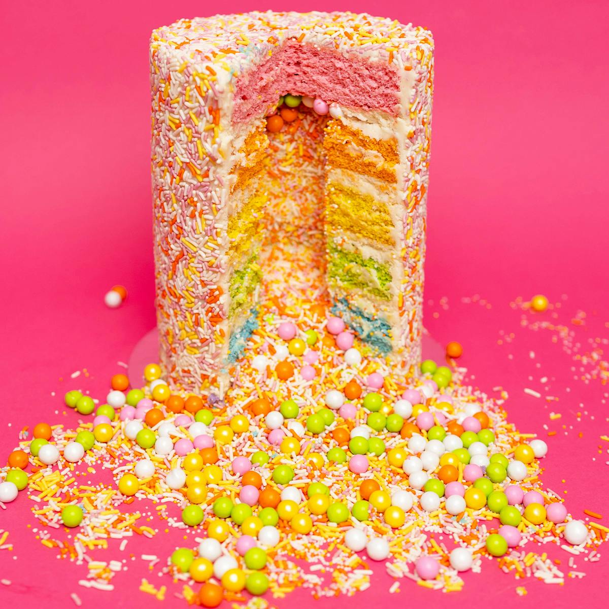 Mother's Day Explosion® Cake by Flour Shop - Alternate image 1