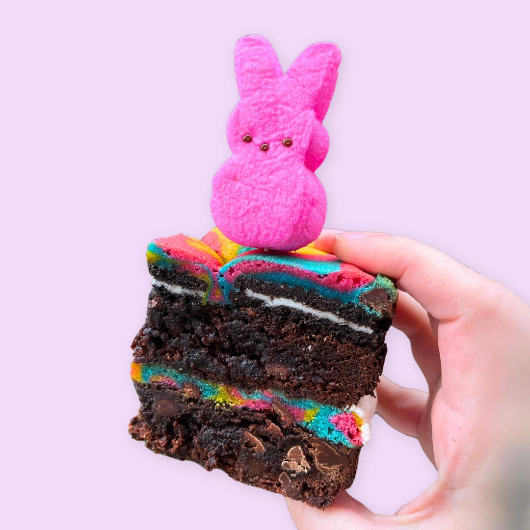Stacked Easter Brookie Cake by Baked in Color - Alternate image 2
