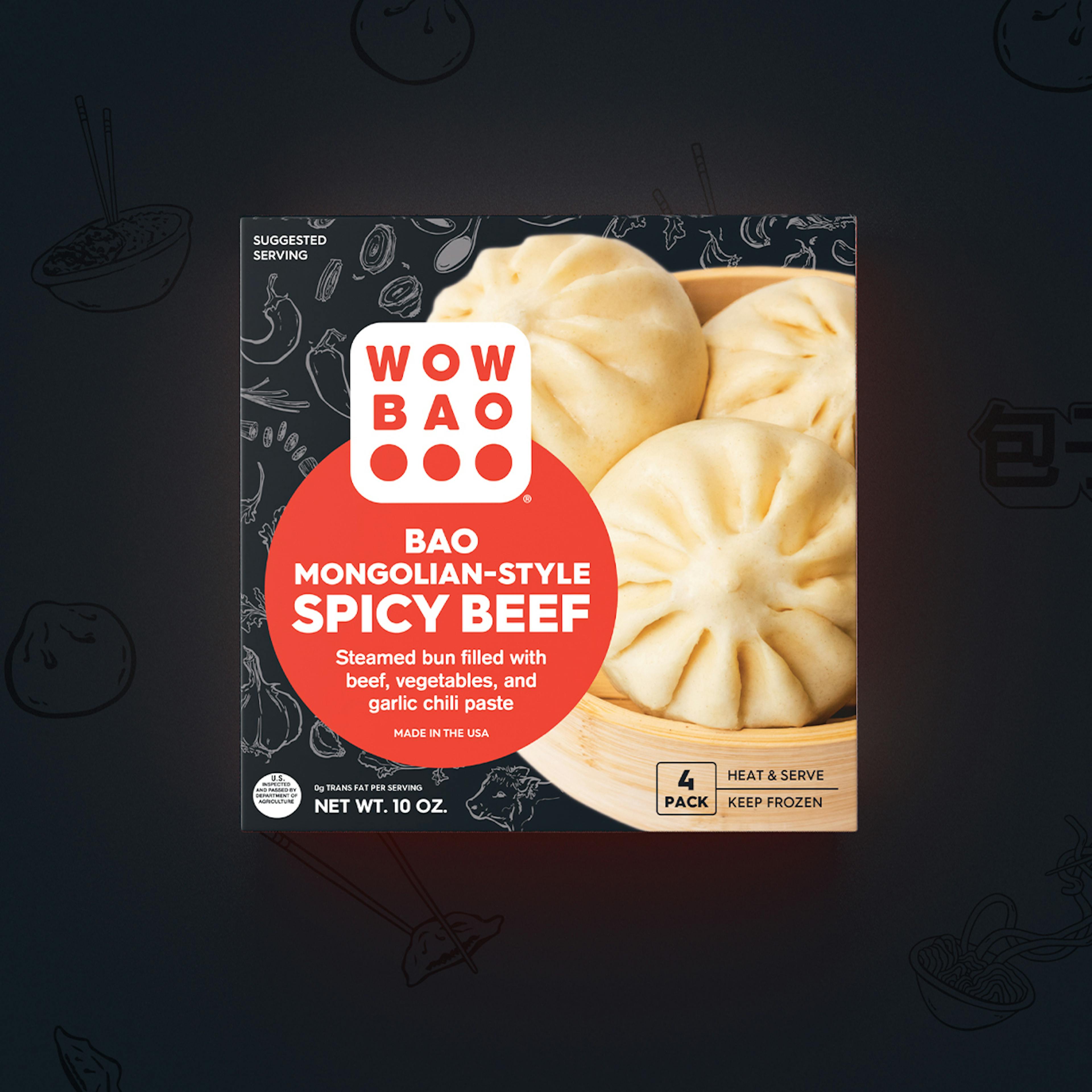 Spicy Mongolian Beef Bao - 24 Pack by Wow Bao - Alternate image 2