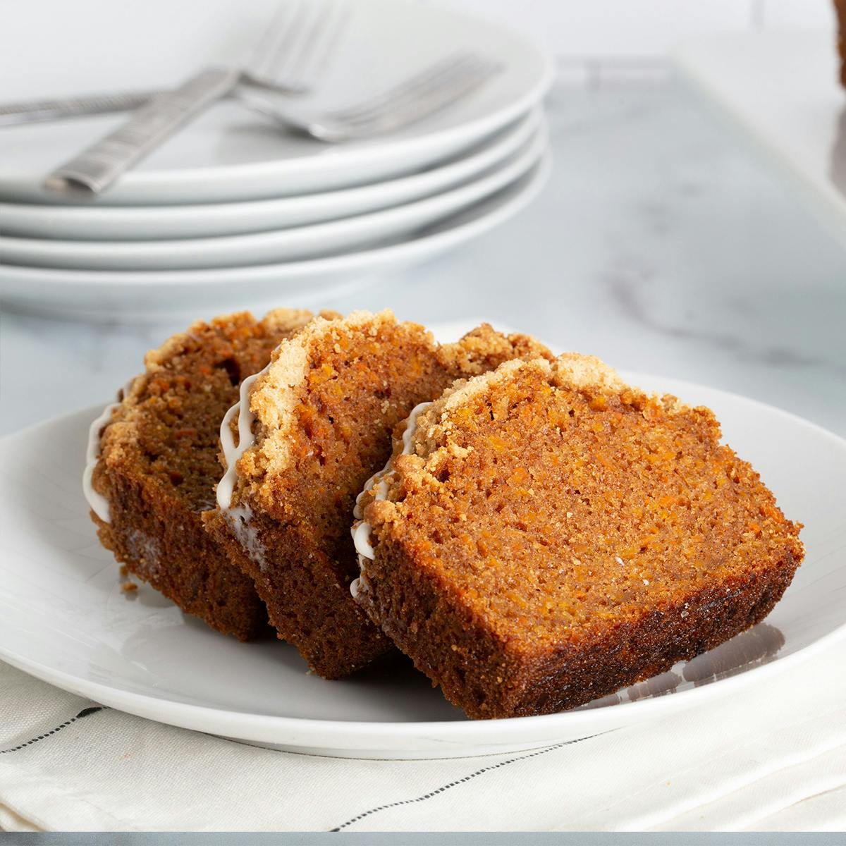 Carrot Crumb Loaf Cake - 2 Pack by Porto's Bakery - Alternate image 2