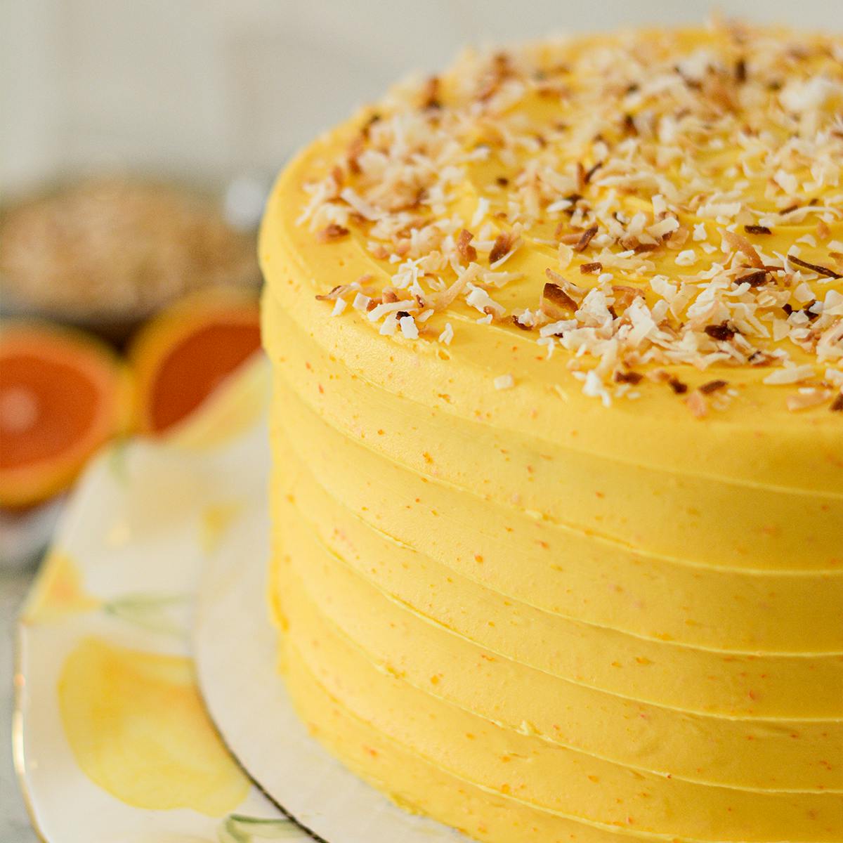 Orange Dreamsicle Cake by Edgar's Bakery - Alternate image 1