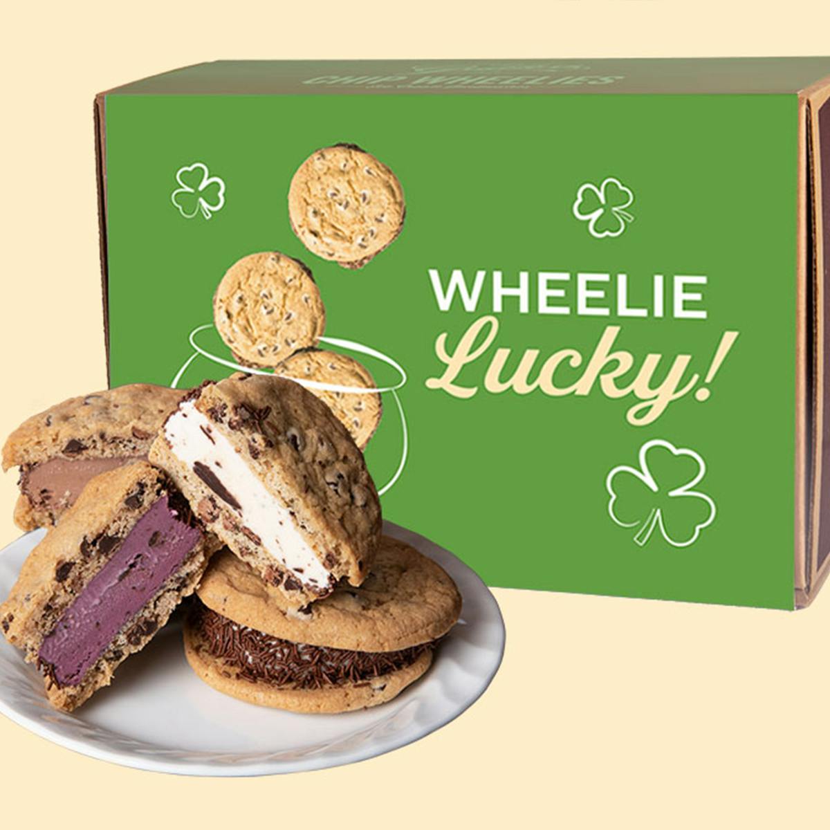 St. Patty's “Chip Wheelies” Ice Cream Sandwiches - 12 Pack by Graeter's Ice Cream - Alternate image 3