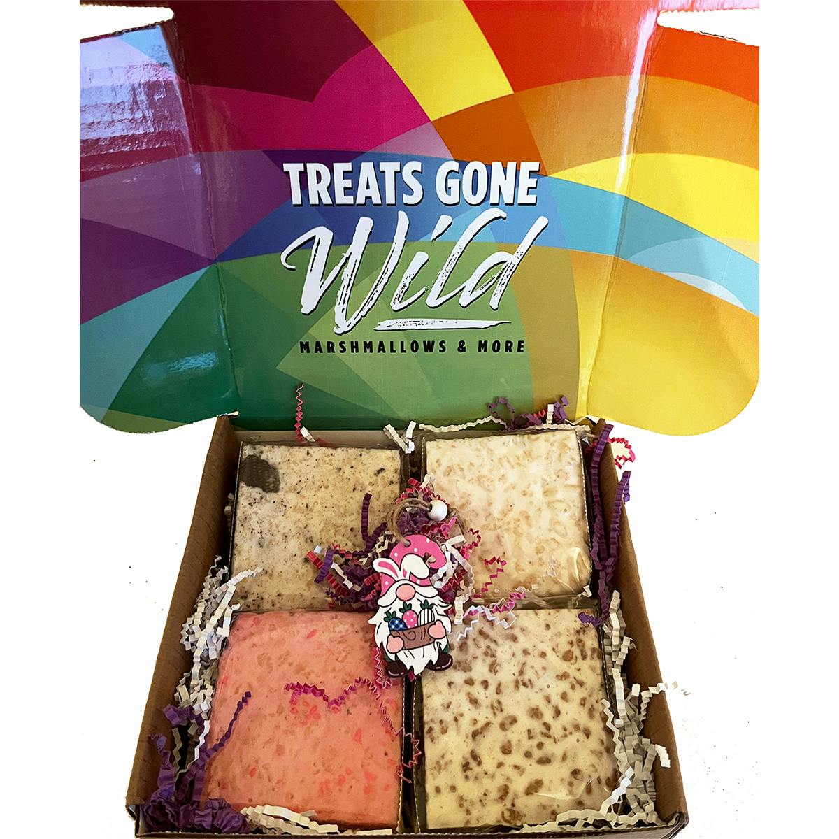 Easter Assorted Rice Krispie Treats - 4 Pack by Treats Gone Wild - Alternate image 1