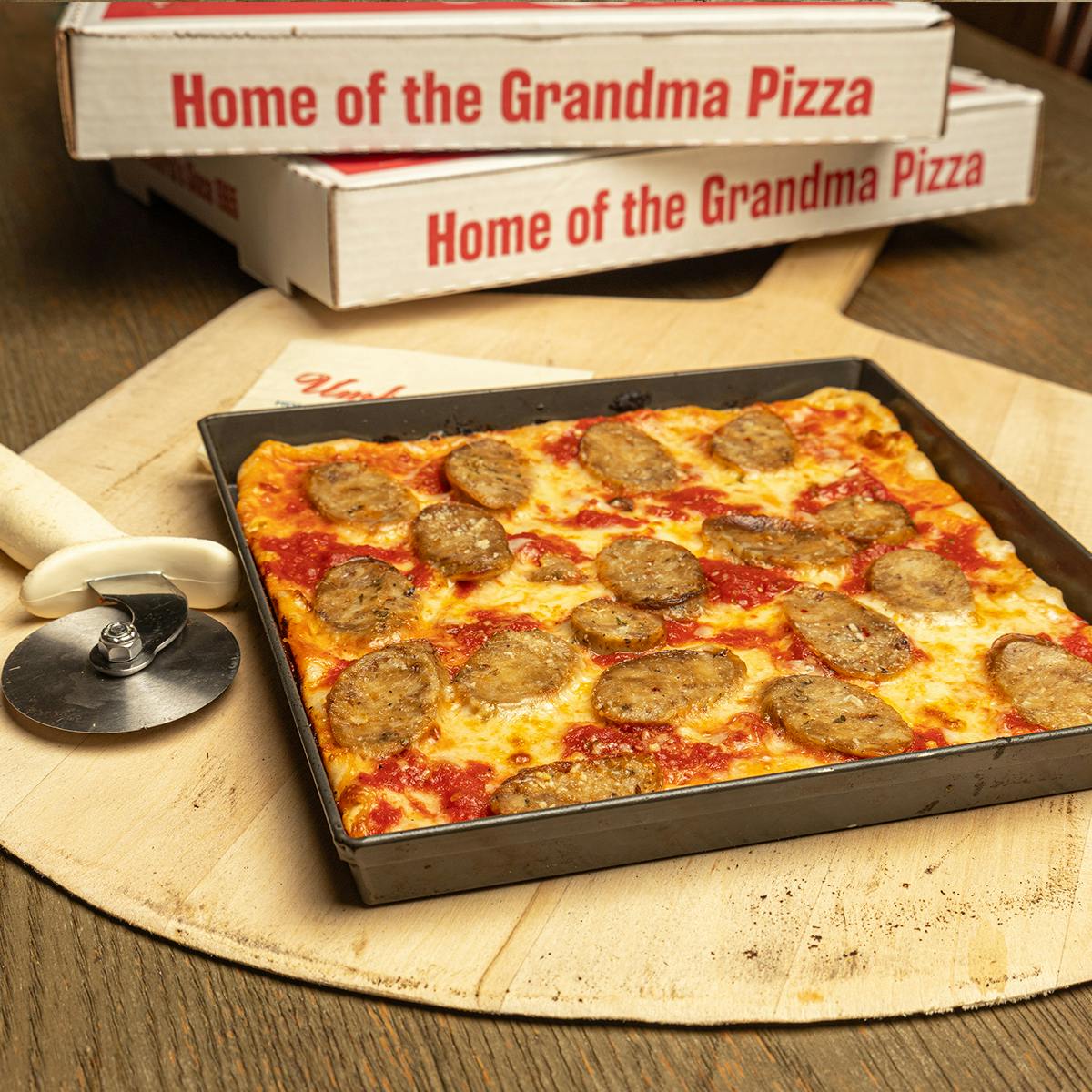 Grandma Pizza Sampler - 4 Pack by Umberto's Pizzeria - Alternate image 7