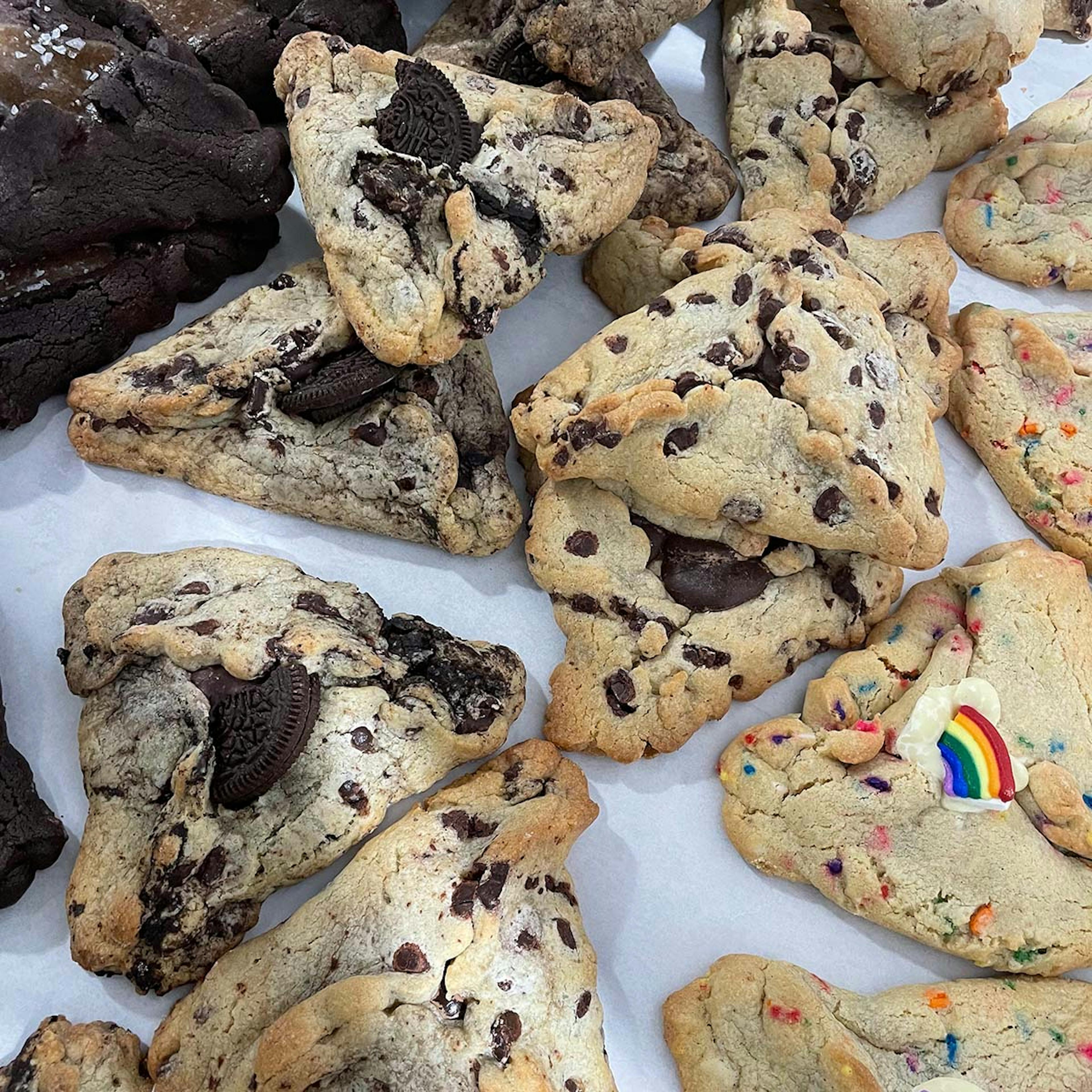 Purim Hamantashen Cookies - 7 Pack by Big Fat Cookie - Alternate image 2