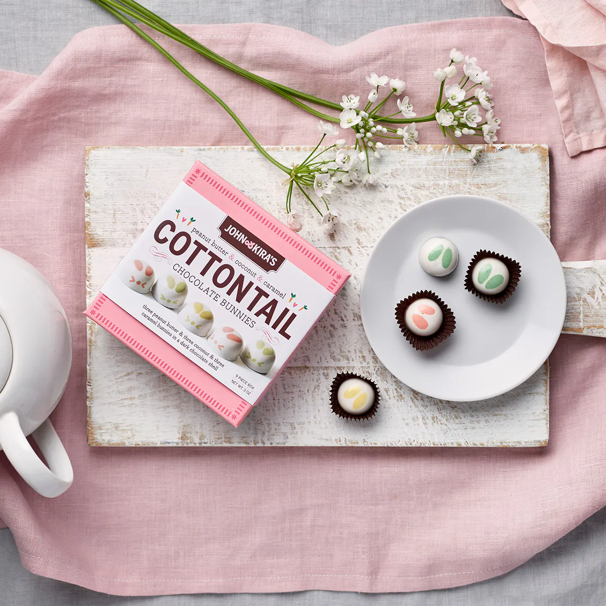 Cottontail Chocolate Bunnies by John & Kira's - Alternate image 3