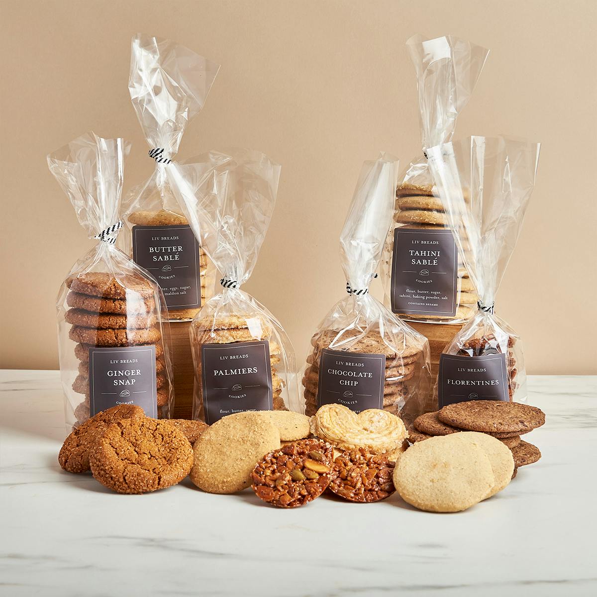 Cookies - Choose Your Own 3 Pack by Liv Breads