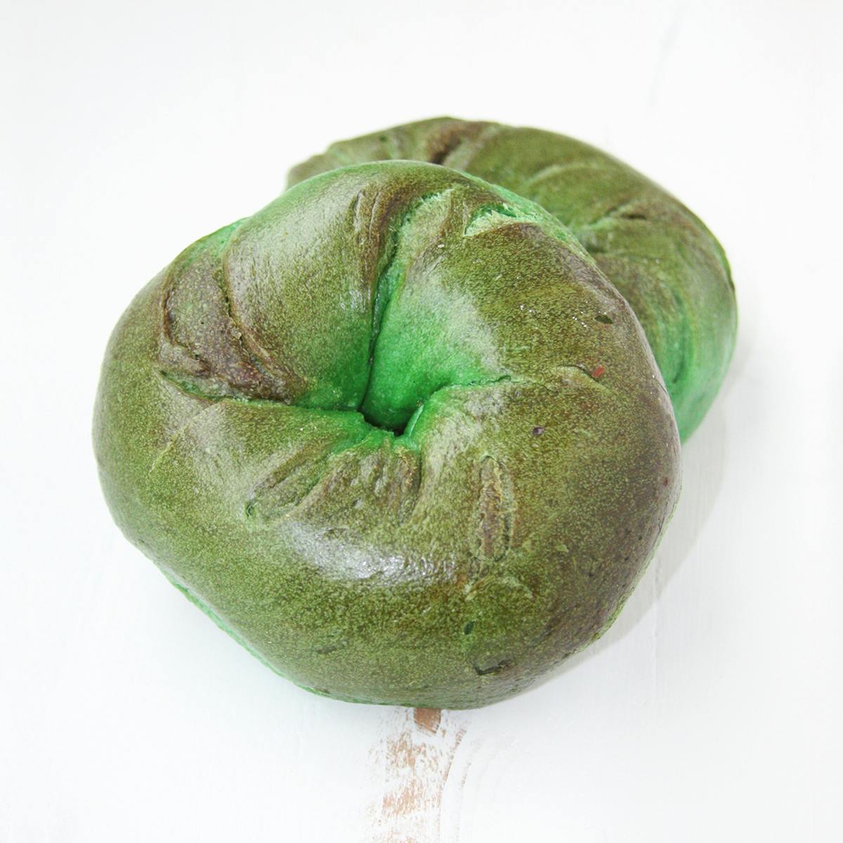 St. Patrick's Day Green Bagels by Essa Bagel