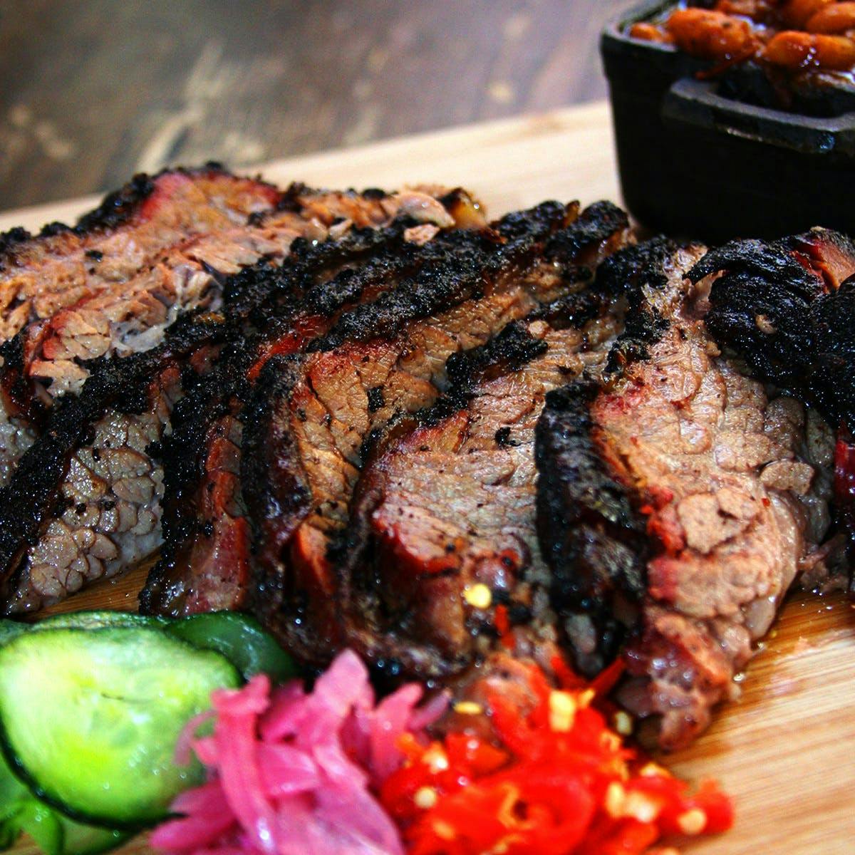 Half Brisket + BBQ Sauce by Mighty Quinn's BBQ