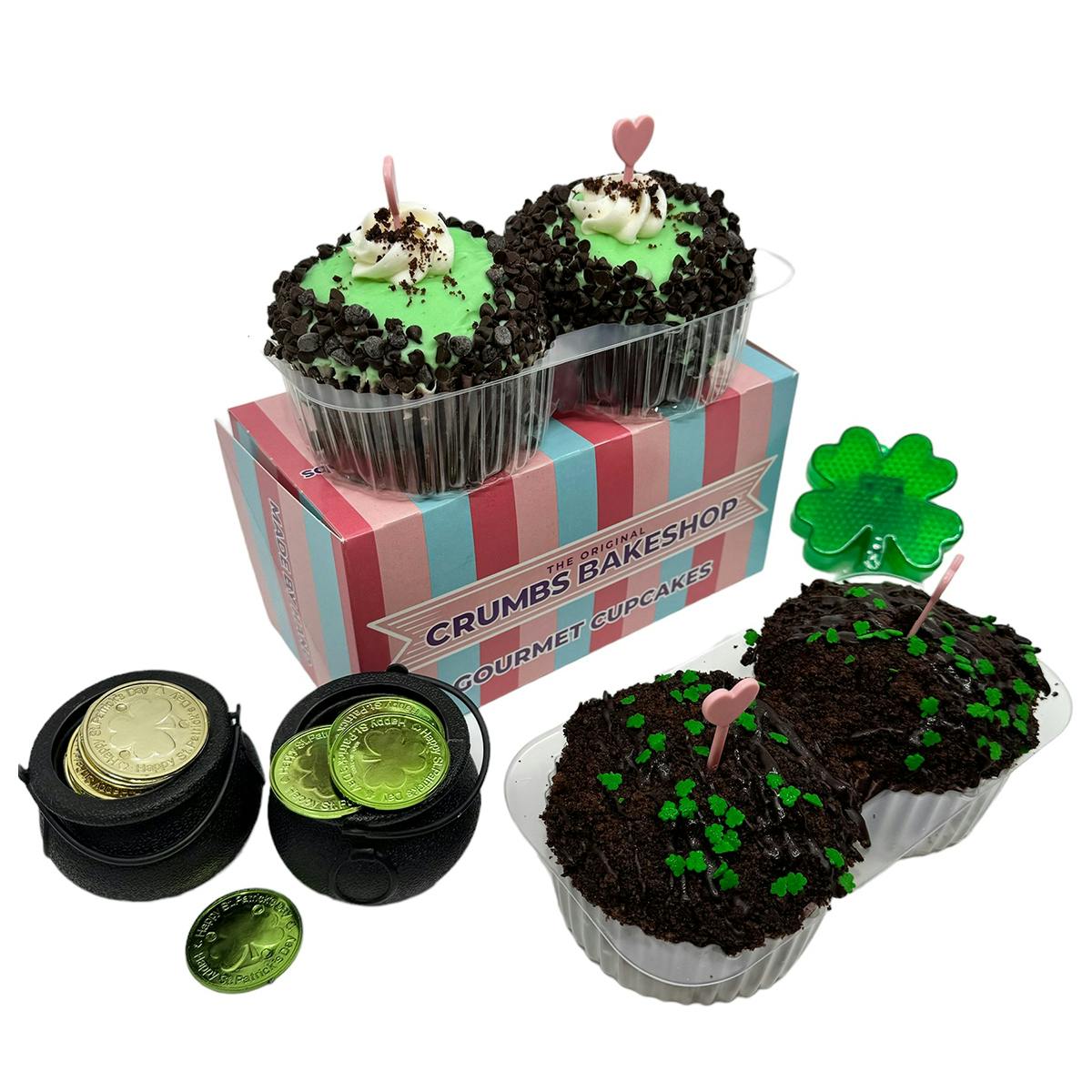 St. Patrick's Day Cupcakes - 12 Pack by Crumbs Bakeshop - Alternate image 1