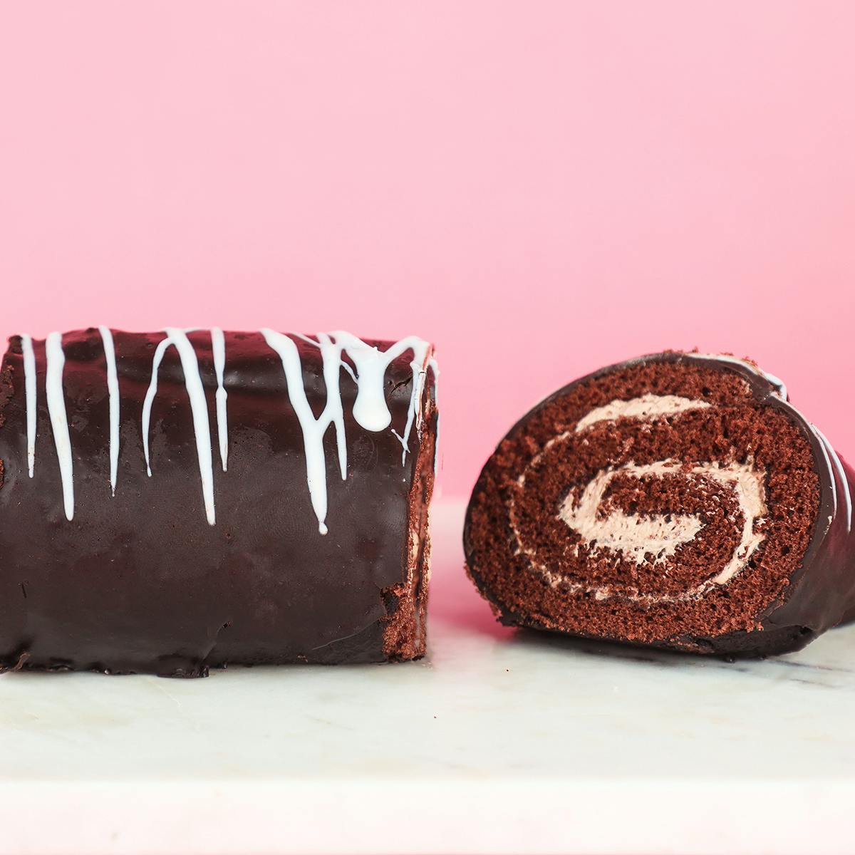 Passover Chocolate Swiss Roll by Butterflake Bakery