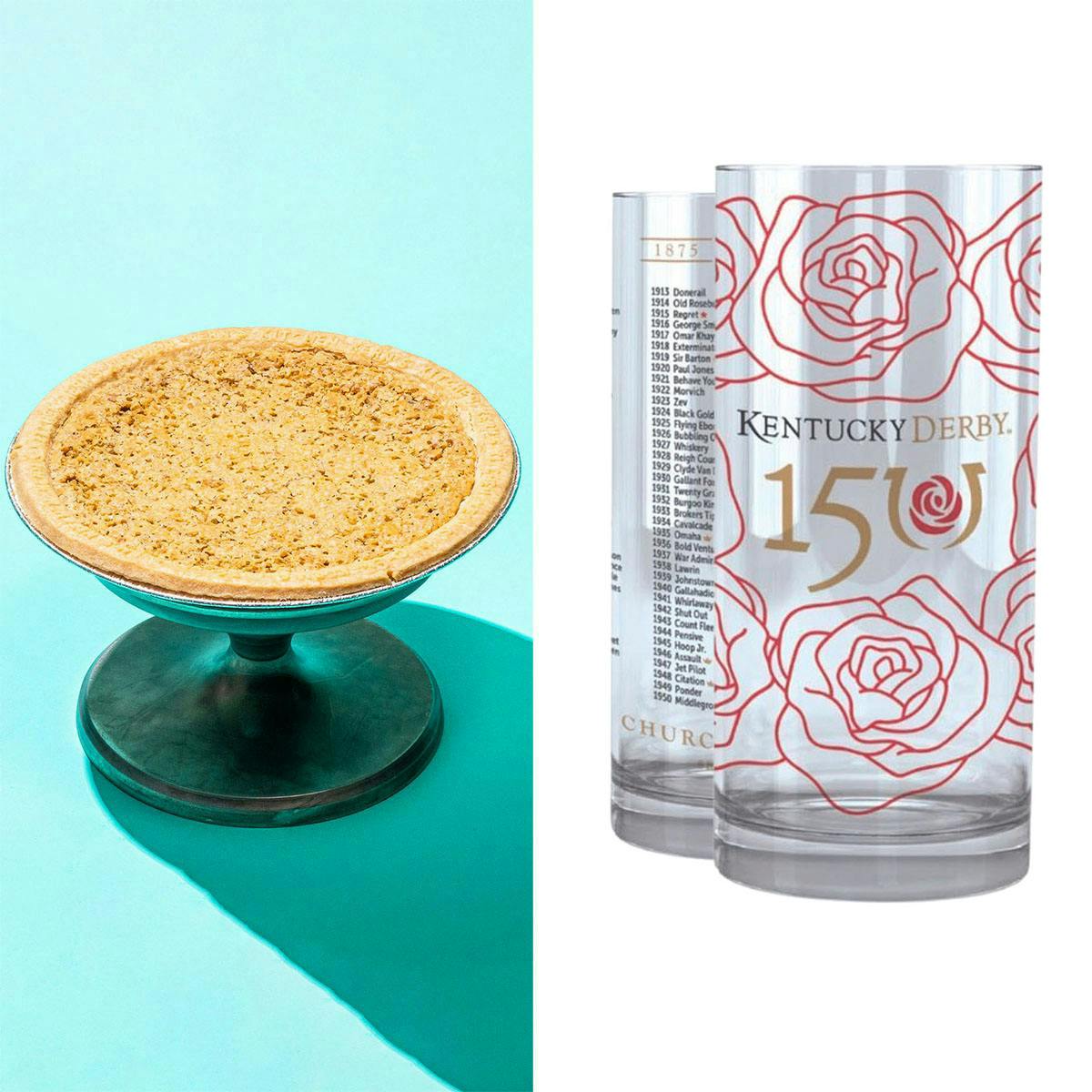 Derby Pie + Mint Julep Glasses by Kern's Kitchen