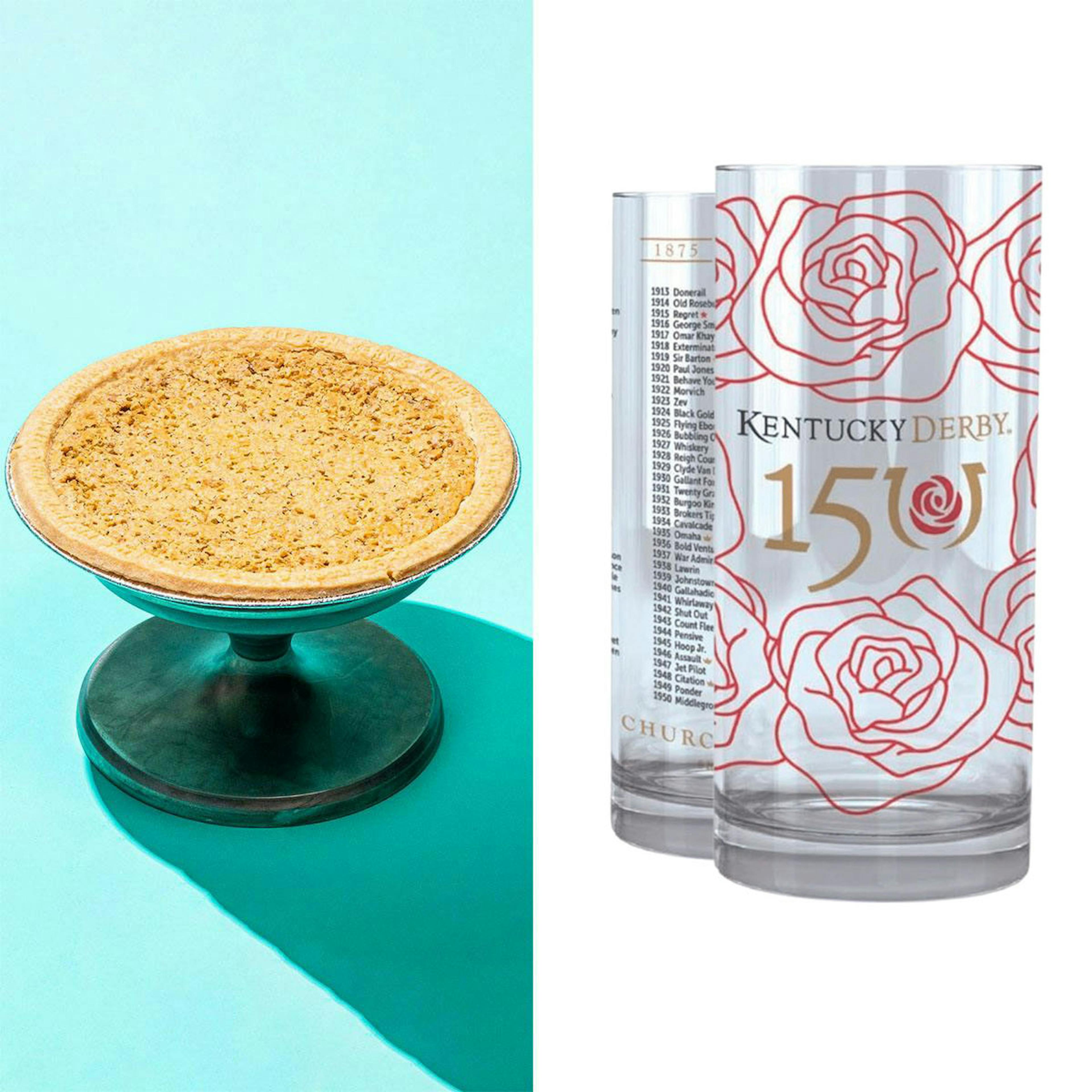 Derby Pie + Mint Julep Glasses by Kern's Kitchen