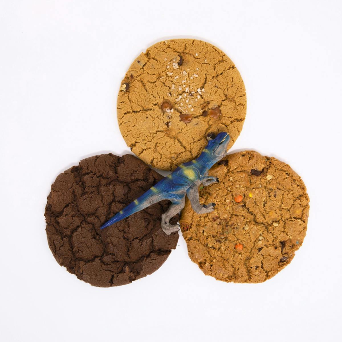 GIANT Cookie - Choose Your Own 3 Pack by T-Rex Cookie Company - Alternate image 1