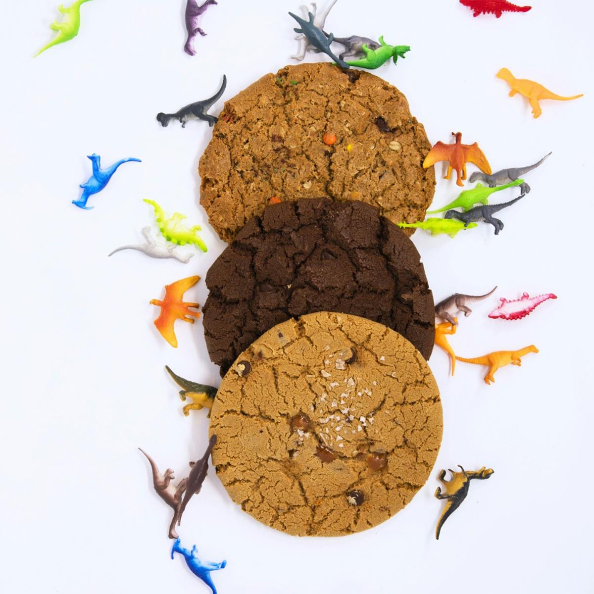 GIANT Cookie - Choose Your Own 3 Pack by T-Rex Cookie Company