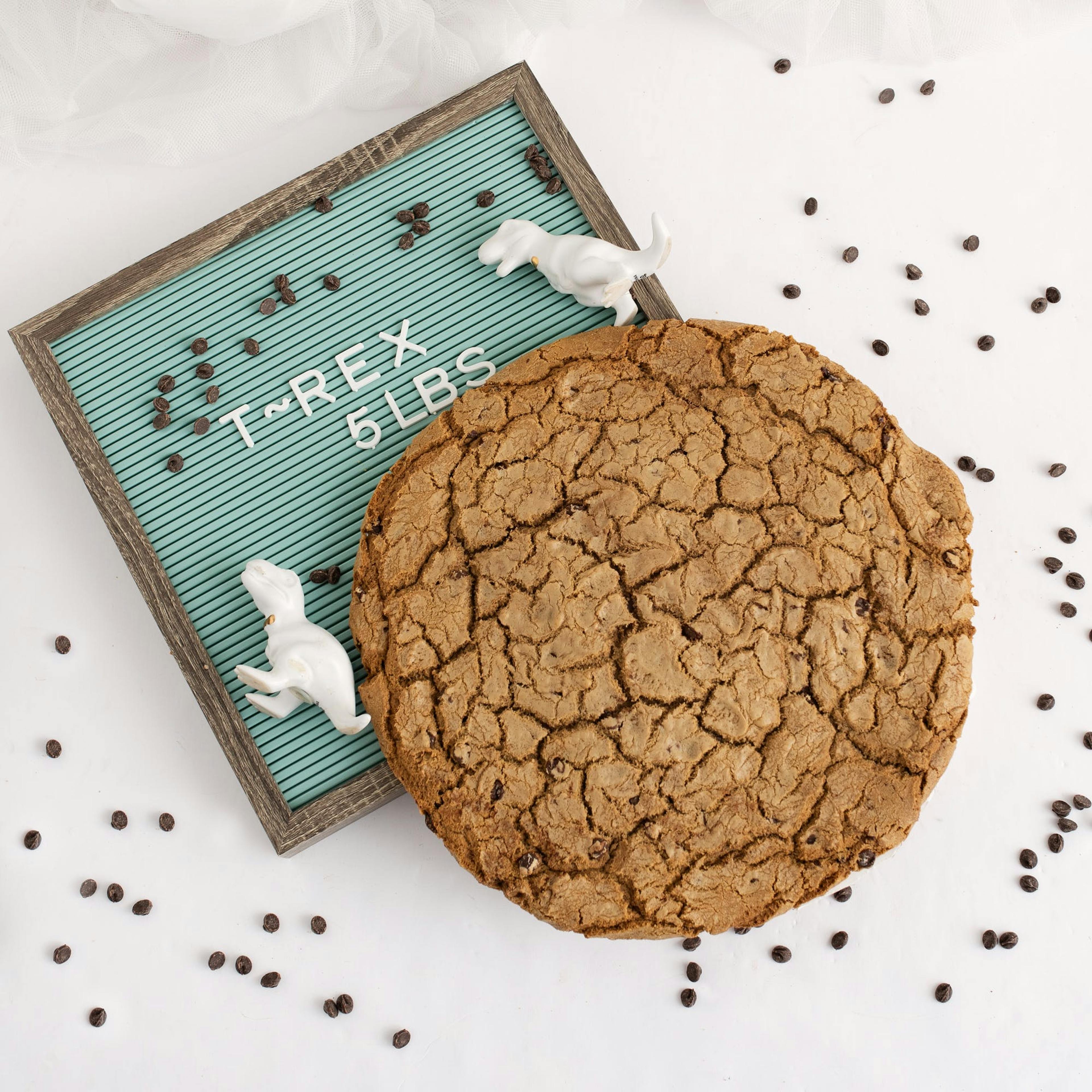 GIANT 5lb Cookie - Choose Your Own by T-Rex Cookie Company