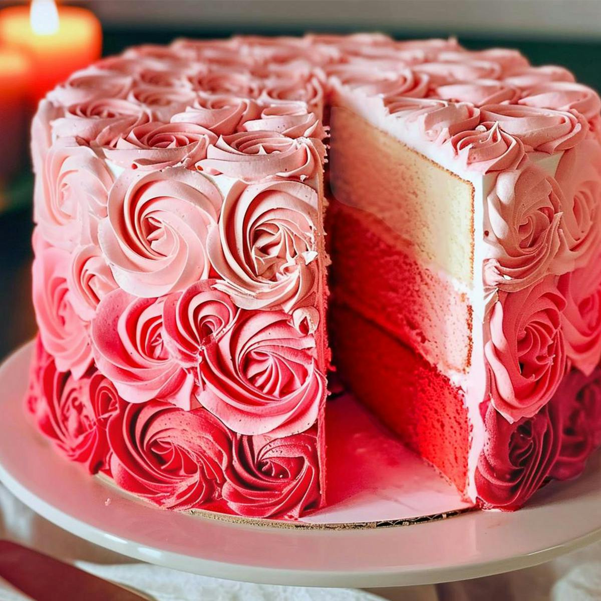This Pink Ombre Cake is the Perfect Dessert for Valentine's Day