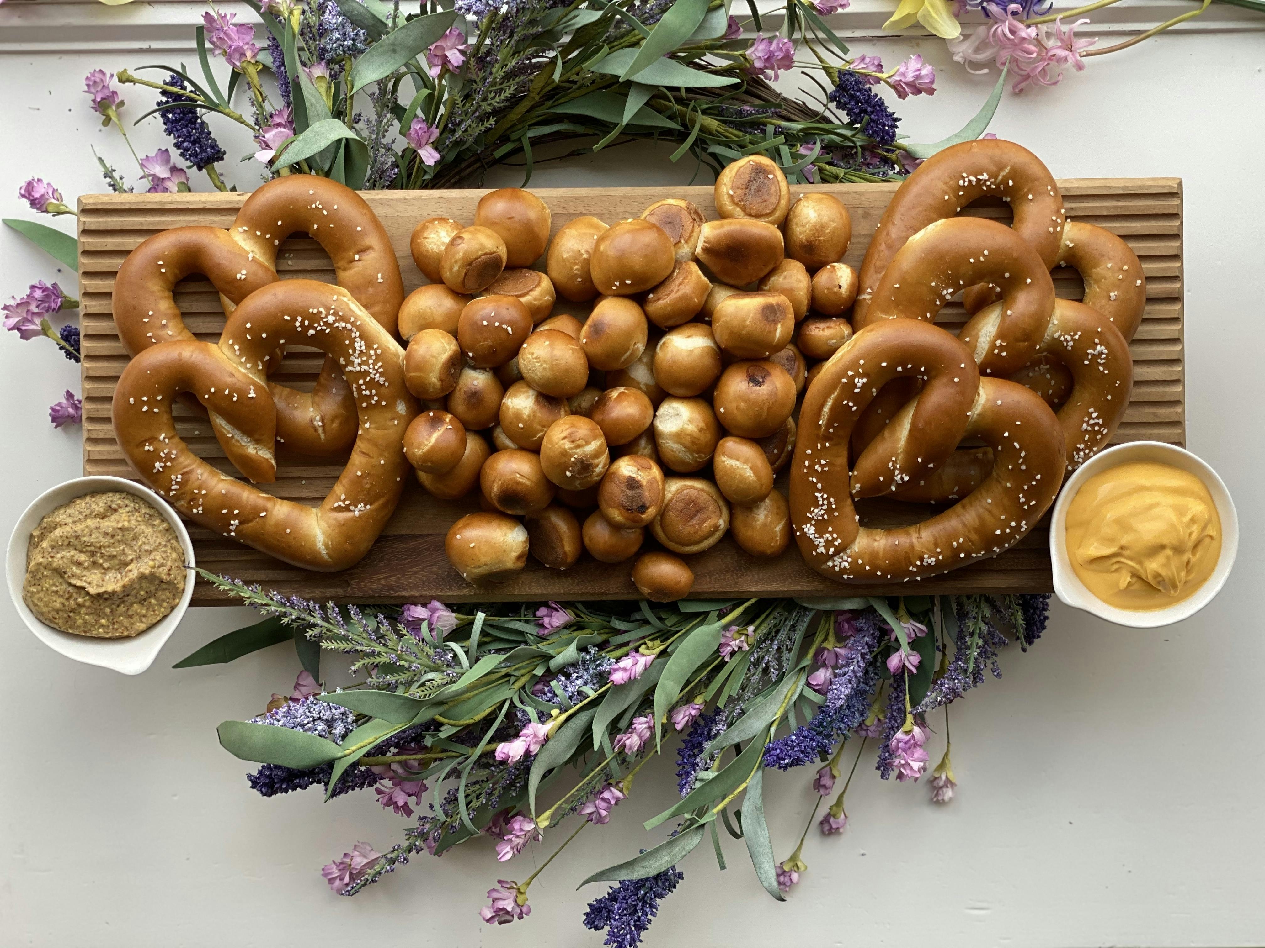 Mother's Day Soft Pretzel Heart Twists + Bites Gift Pack by Milwaukee Pretzel Company