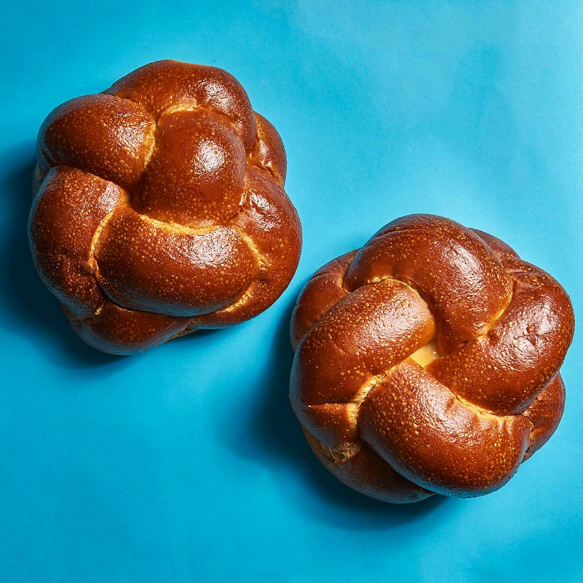 Round Honey Raisin Challah - 2 Pack by Liv Breads - Alternate image 1