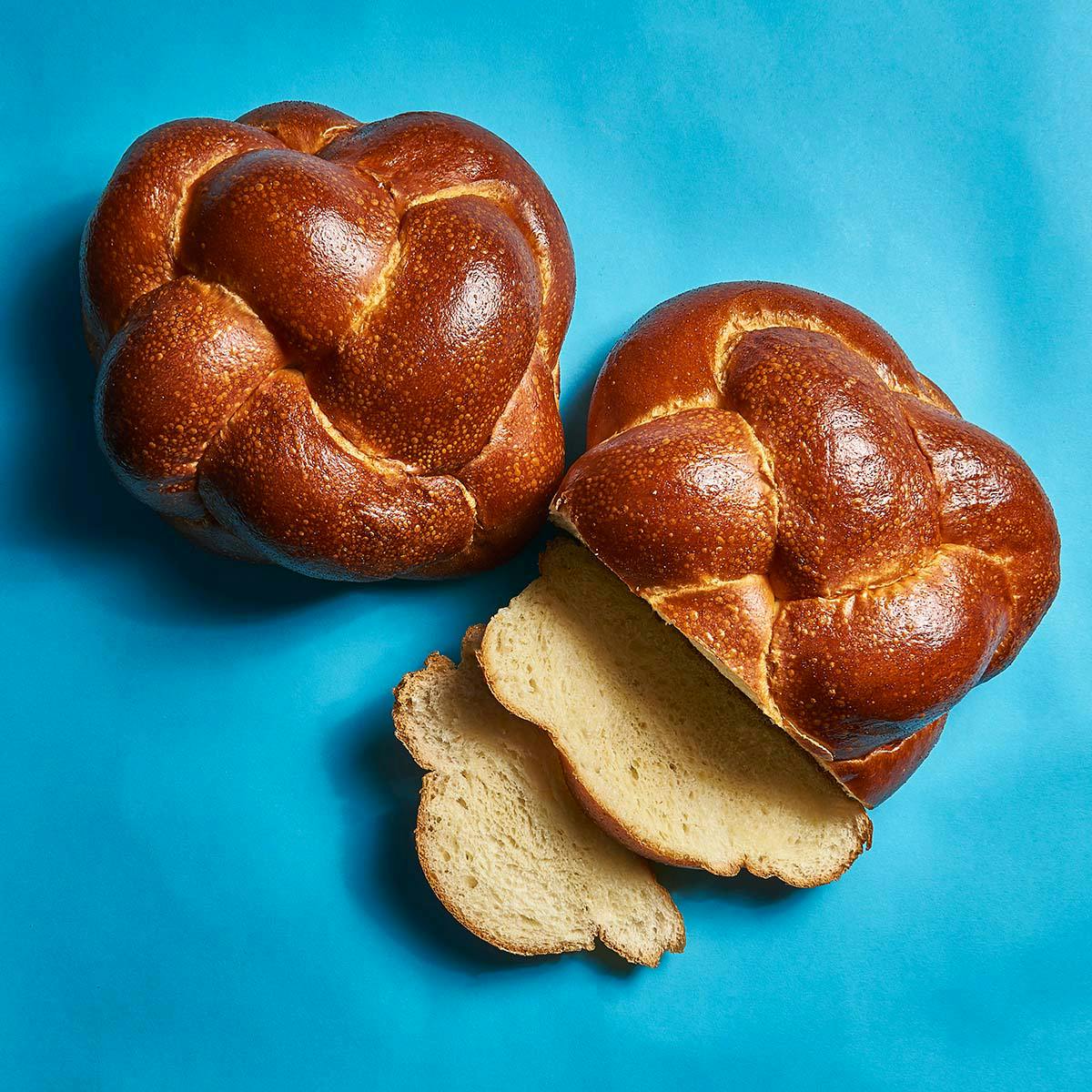 Round Honey Raisin Challah - 2 Pack by Liv Breads