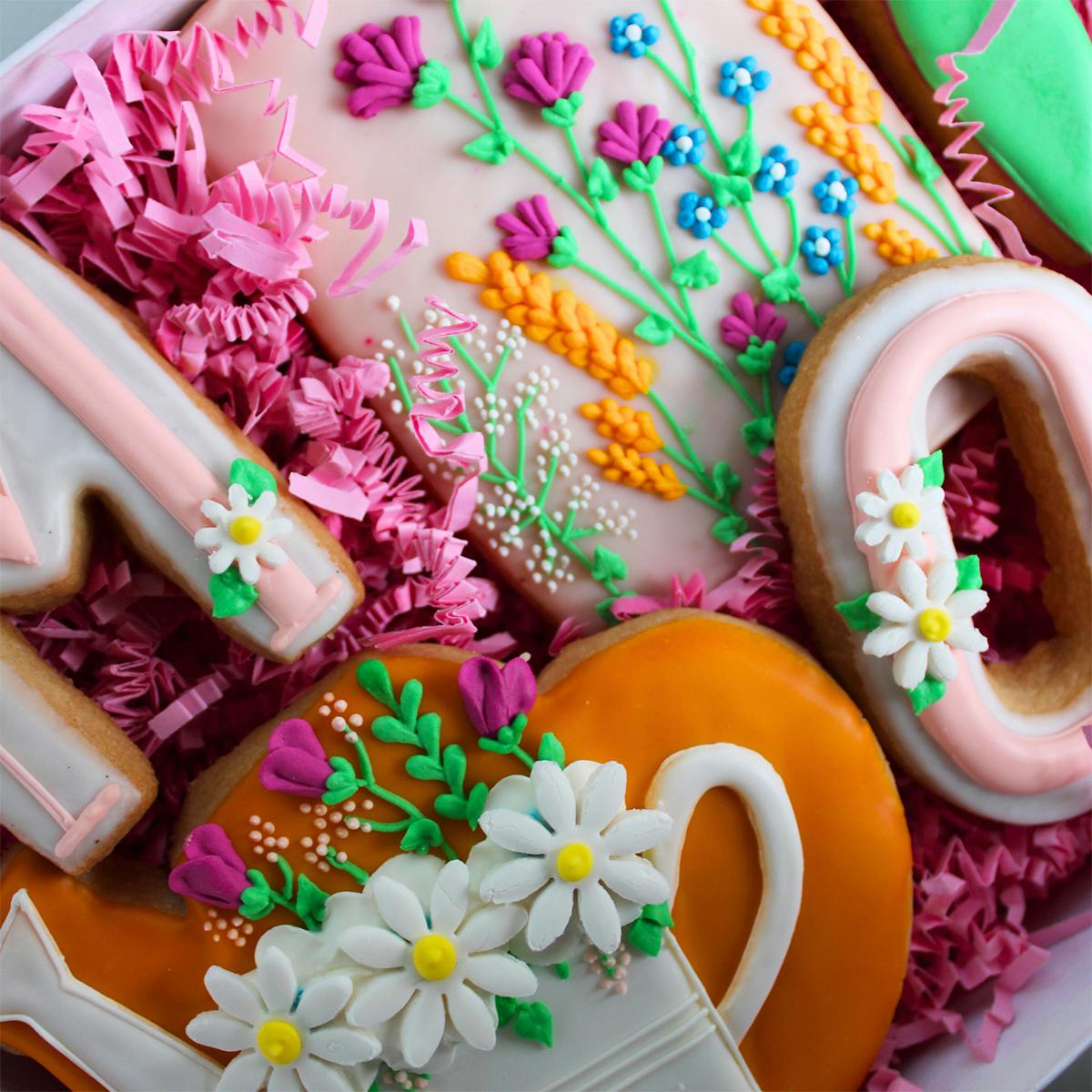 Assorted Mother's Day Cookies - 6 Pack by The Goddess and Grocer - Alternate image 1