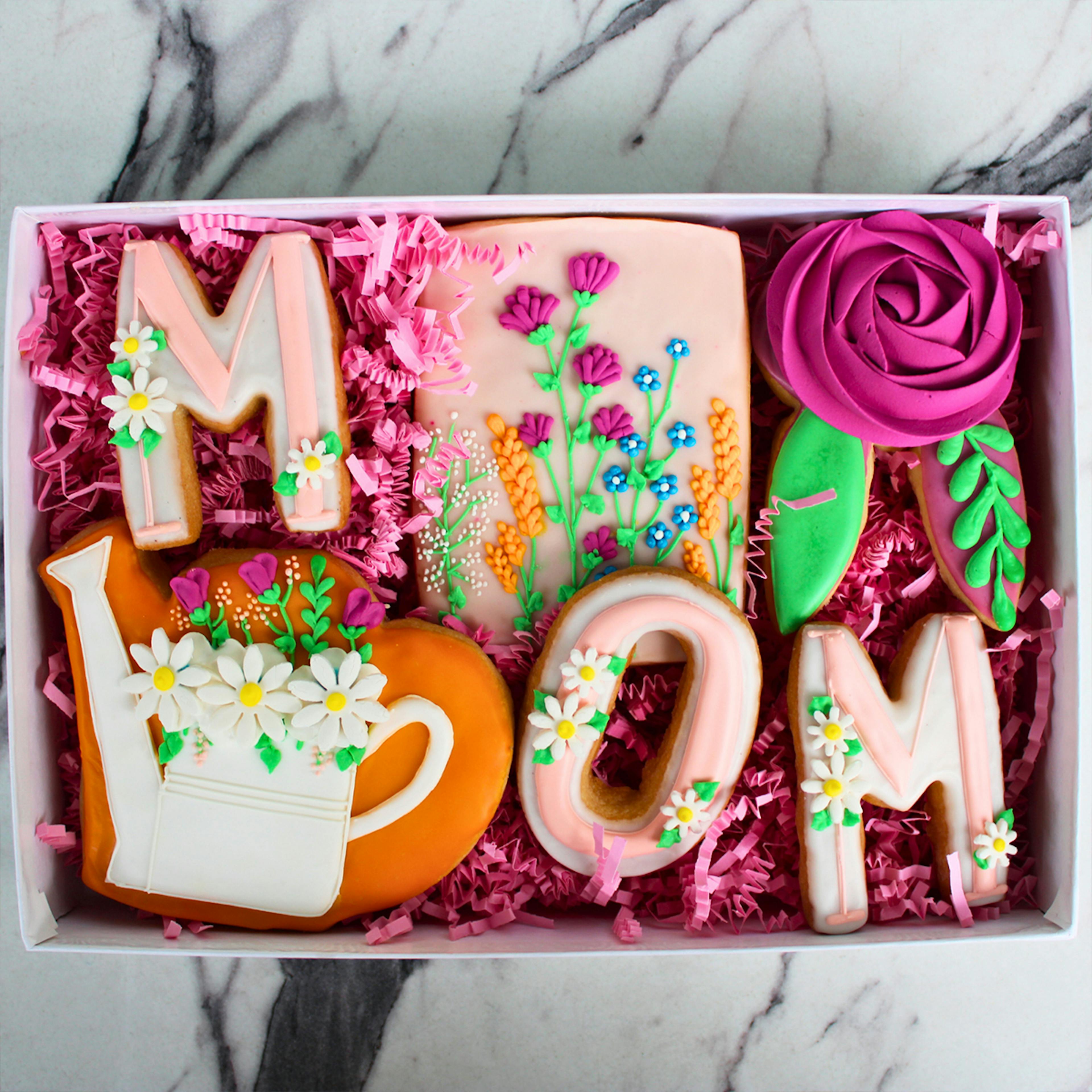 Assorted Mother's Day Cookies - 6 Pack by The Goddess and Grocer
