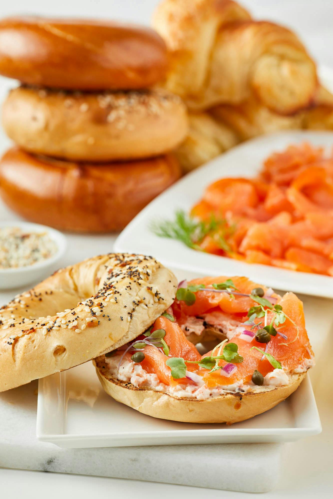 Smoked Salmon Brunch for 6-8 by SeaBear Smokehouse - Alternate image 1