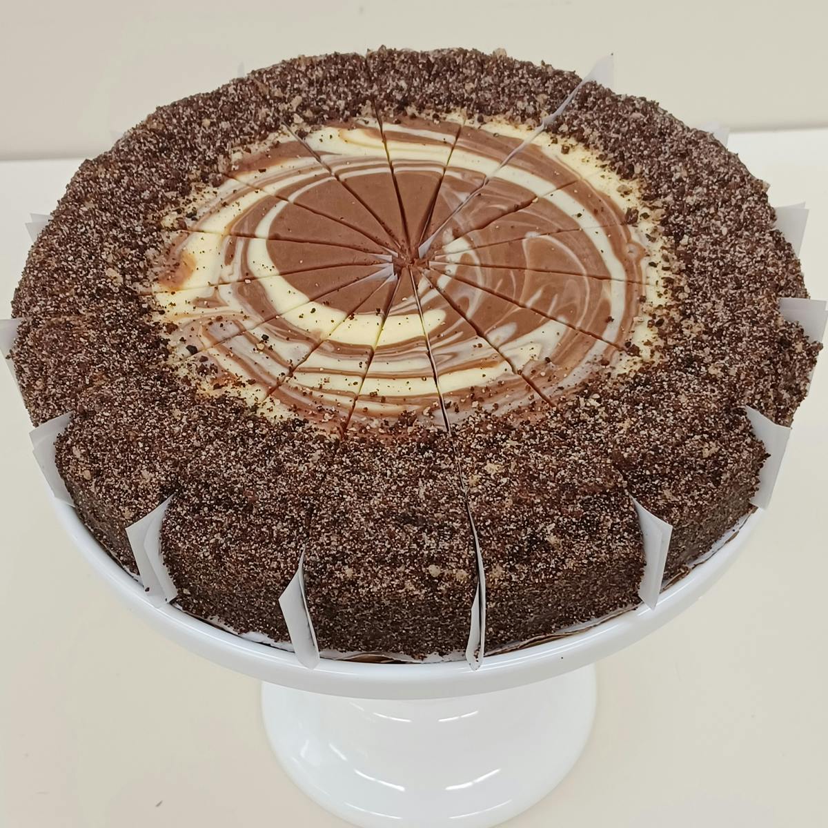 Chocolate Marble Cheesecake - 9" by The Nuns of New Skete