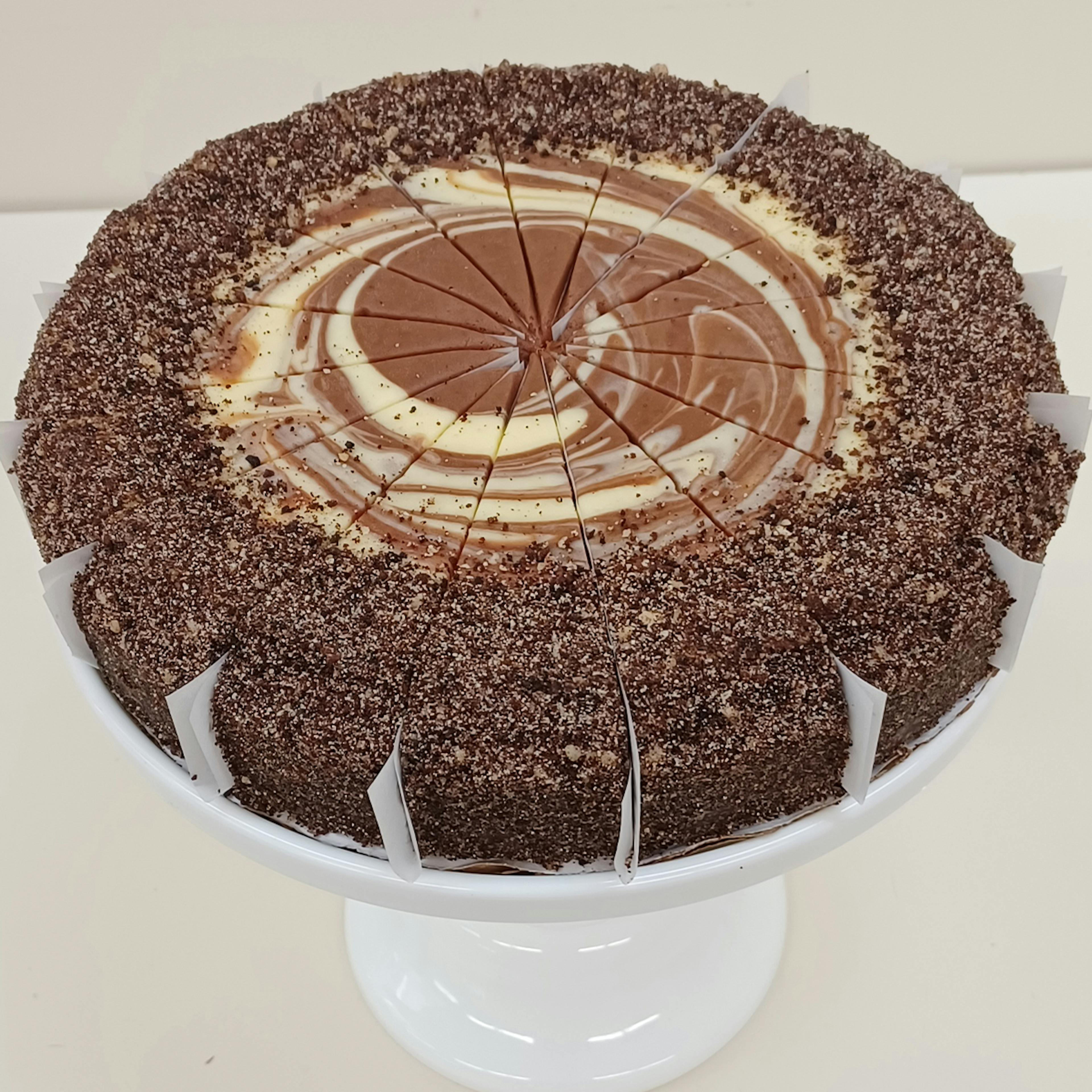 Chocolate Marble Cheesecake - 9" by The Nuns of New Skete
