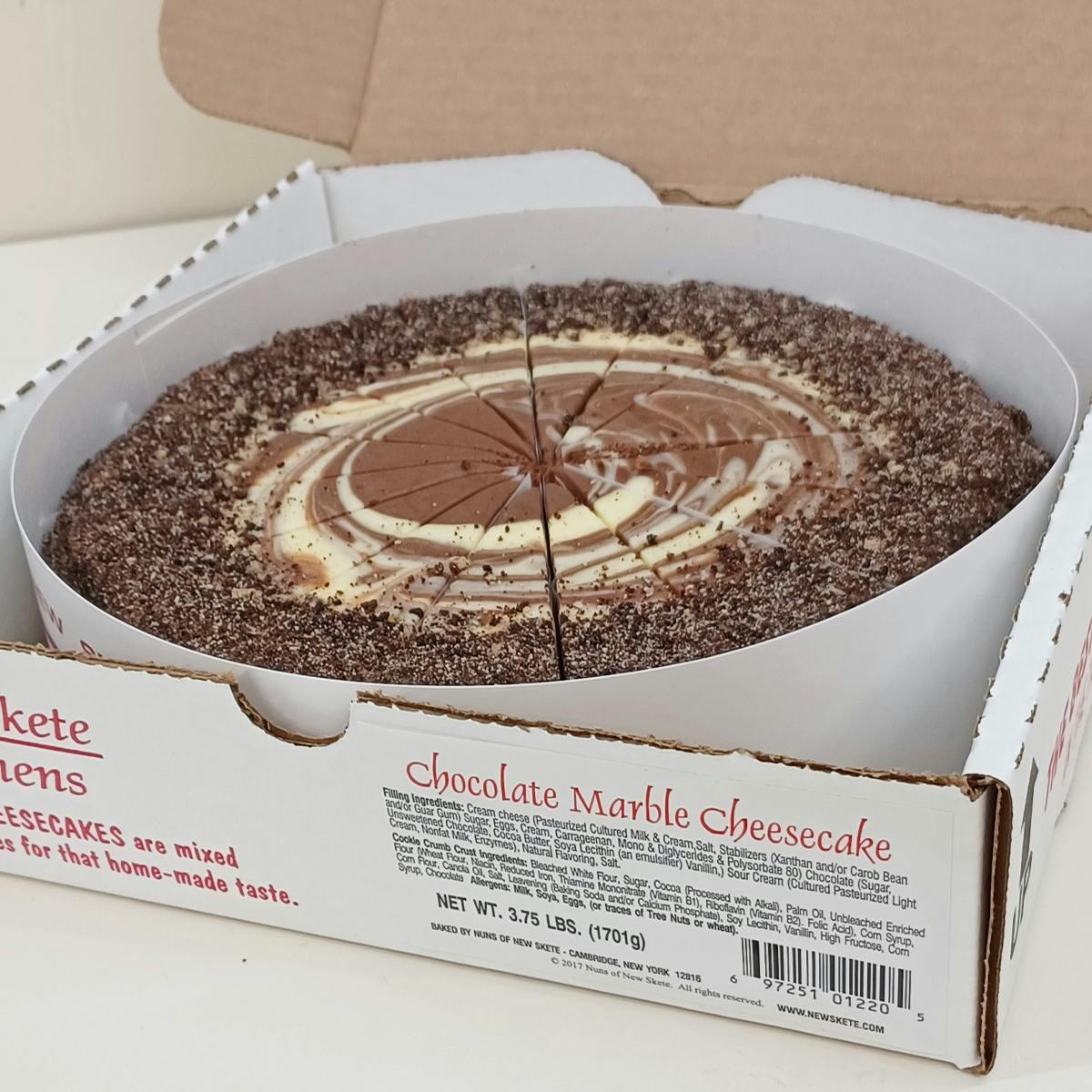 Chocolate Marble Cheesecake - 9" by The Nuns of New Skete - Alternate image 3