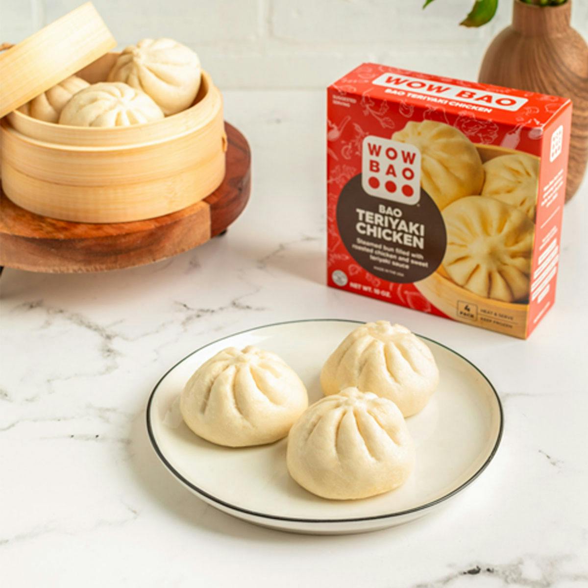 Teriyaki Chicken Bao - 24 Pack by Wow Bao