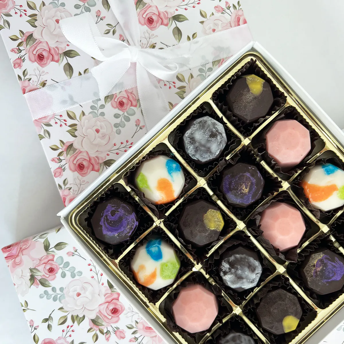 Mother's Day Assorted Cake Truffles - 16 Pieces by Mini Melanie - Alternate image 2