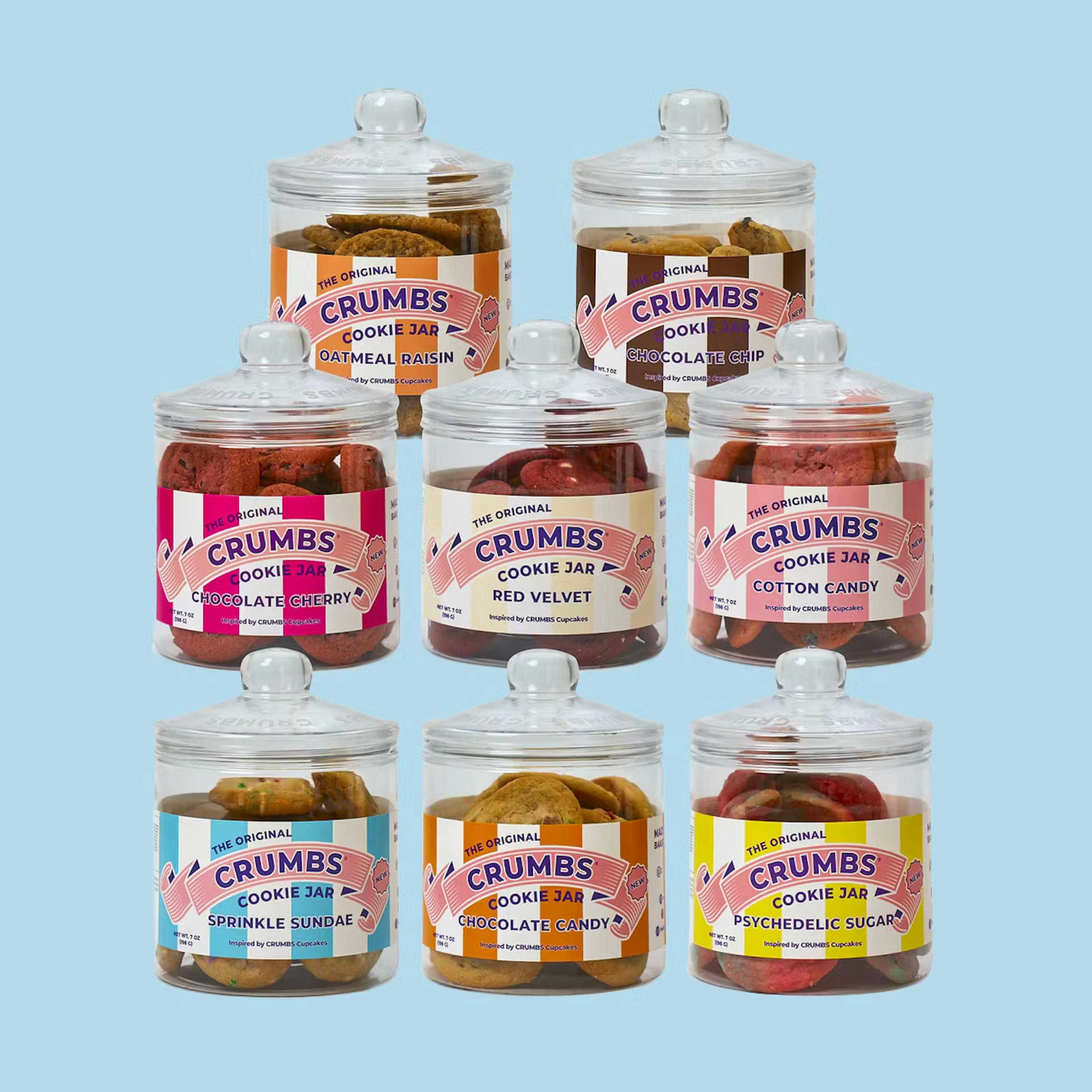 Mini Cookie Jars - Choose Your Own 8 Pack by Crumbs Bakeshop