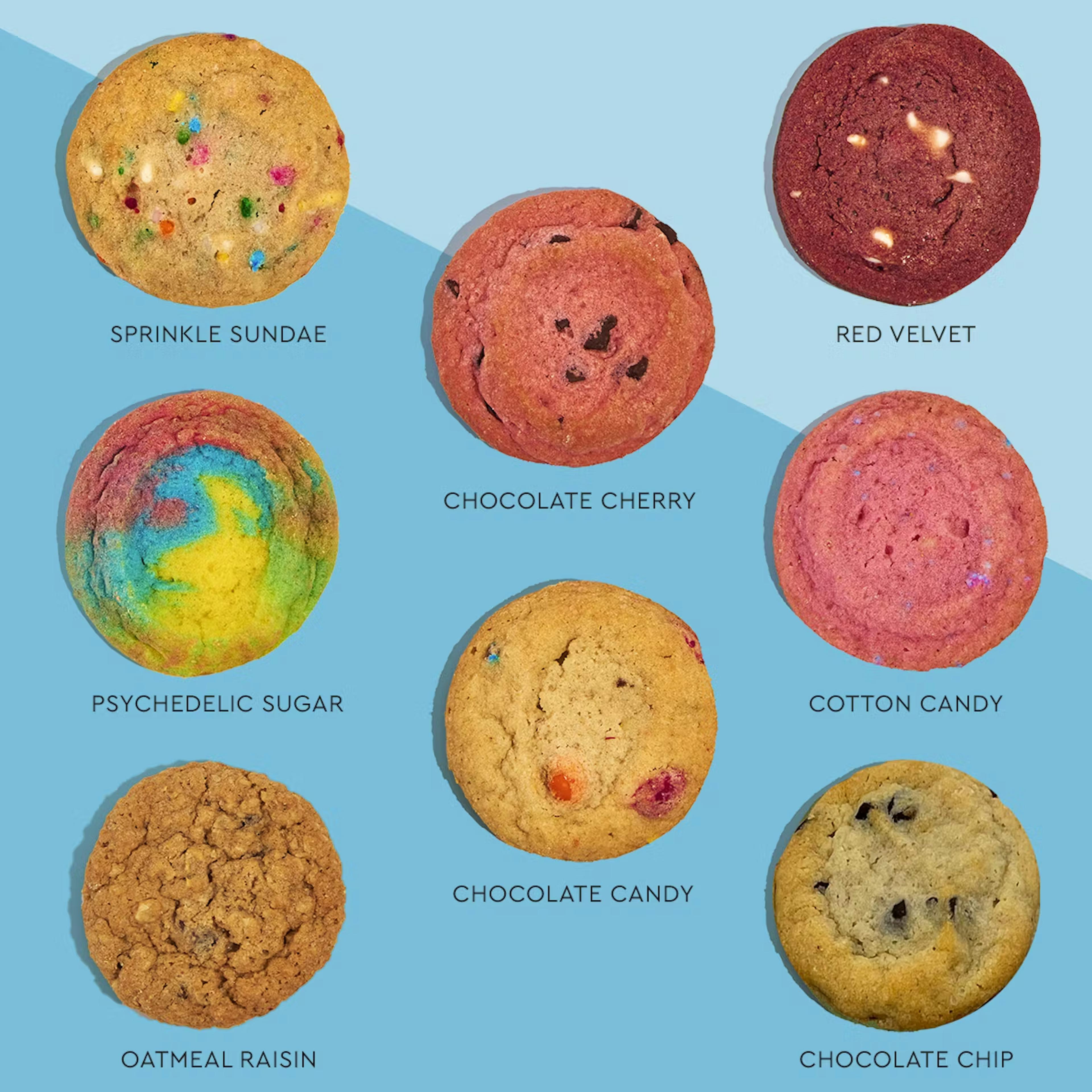Mini Cookie Jars - Choose Your Own 8 Pack by Crumbs Bakeshop - Alternate image 4
