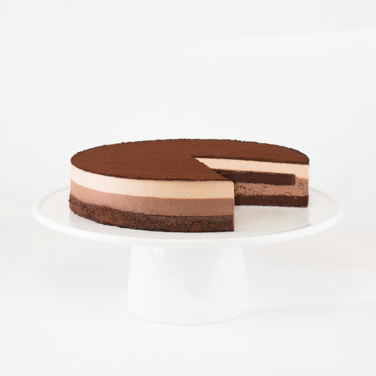Chocolate Arc-en-Ciel Cake by Lady M Confections