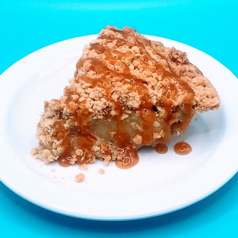 Gluten-Free Caramel Apple Crunch Pie by Betty's Pies