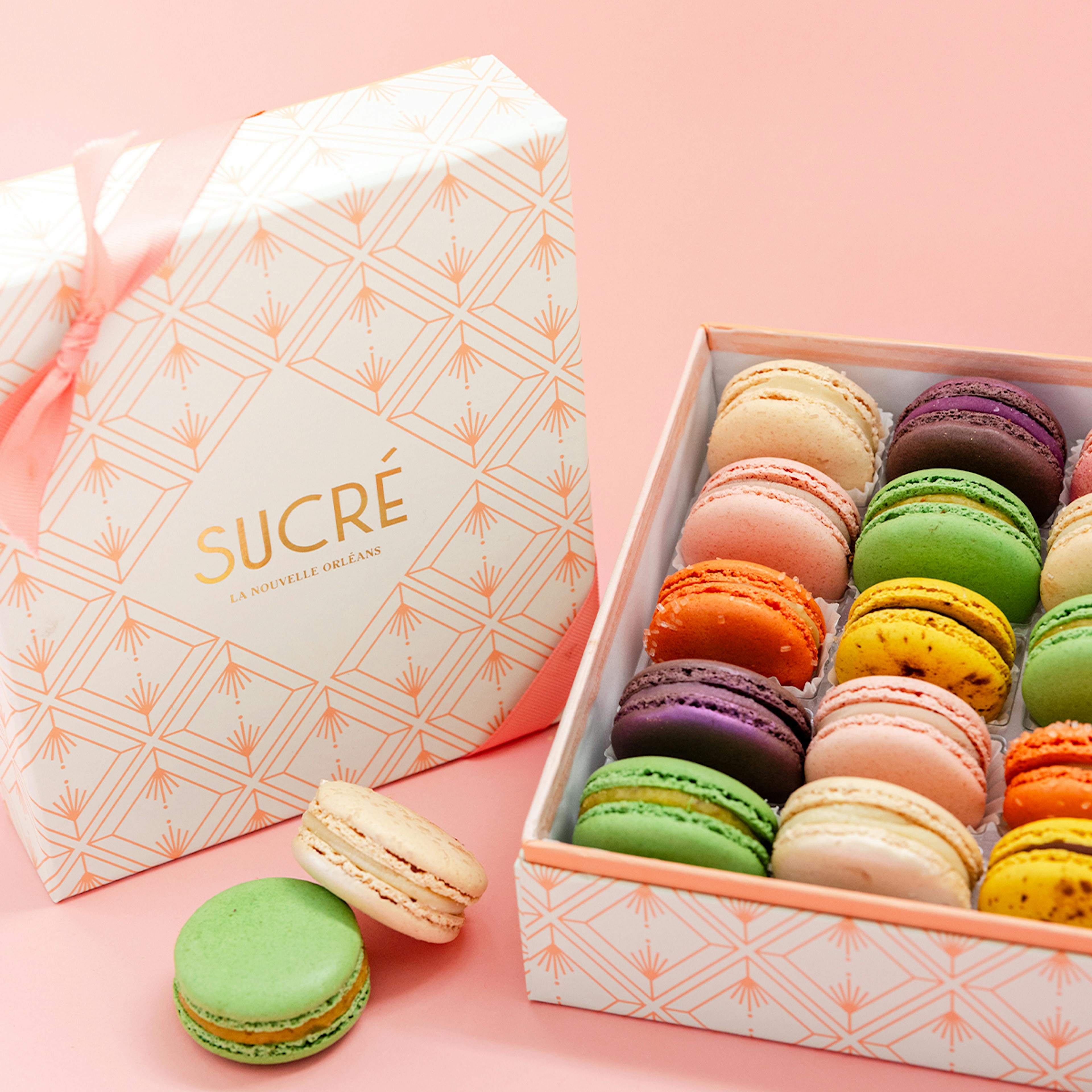 Mother's Day Macarons - 15 Pieces by Sucré - Alternate image 1