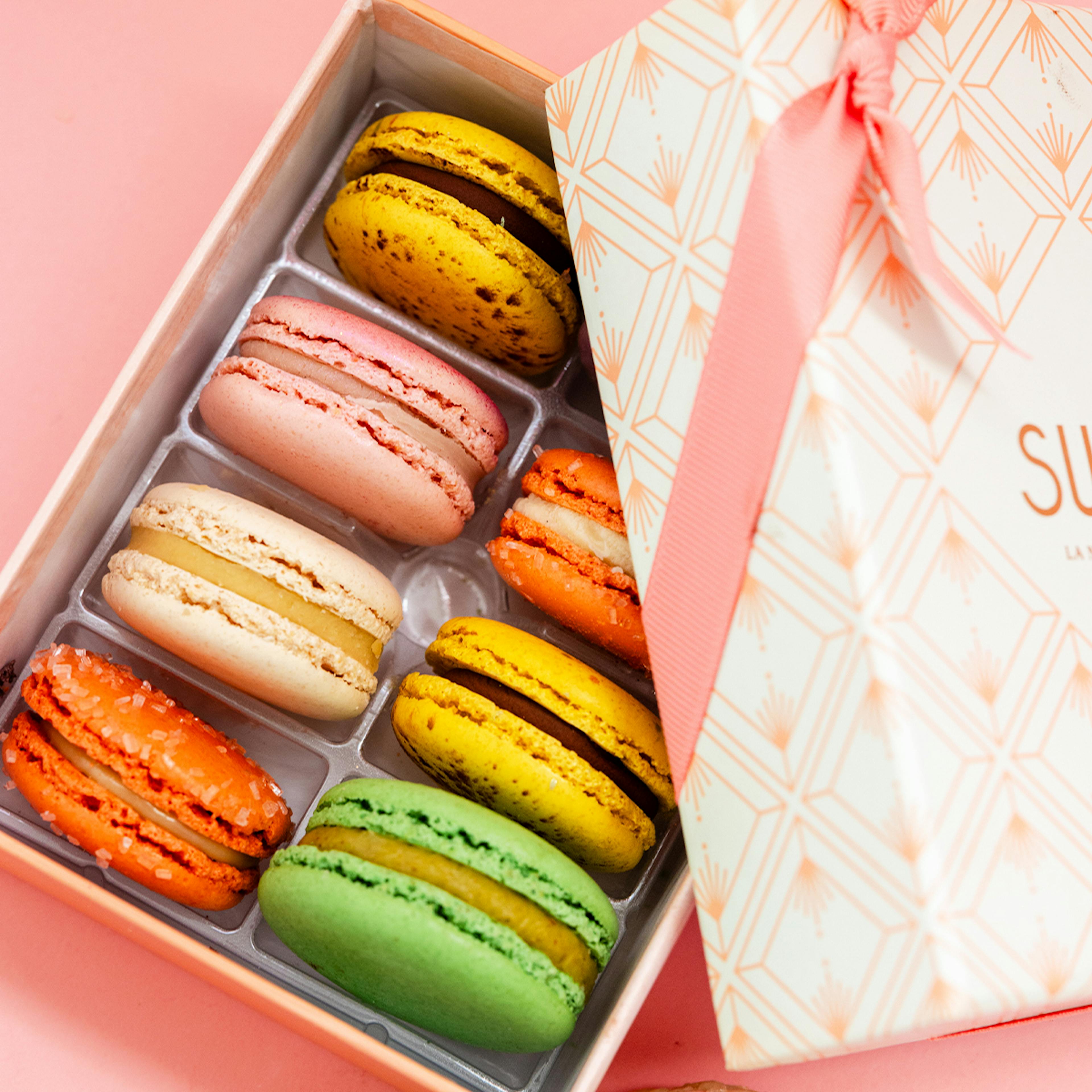 Mother's Day Macarons - 8 Pieces by Sucré - Alternate image 1