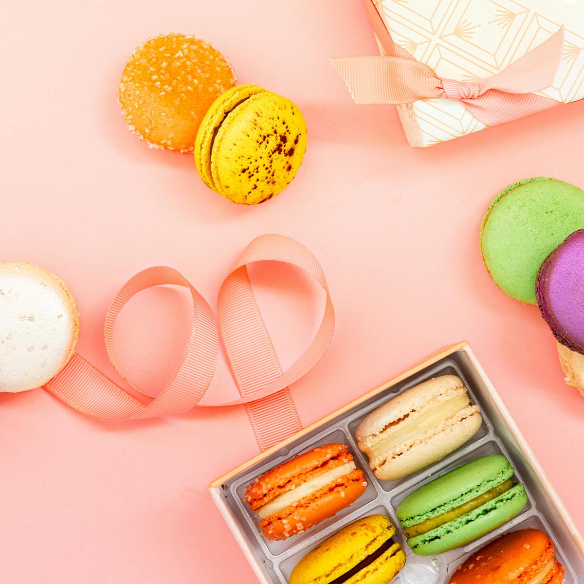 Mother's Day Macarons - 8 Pieces by Sucré - Alternate image 3
