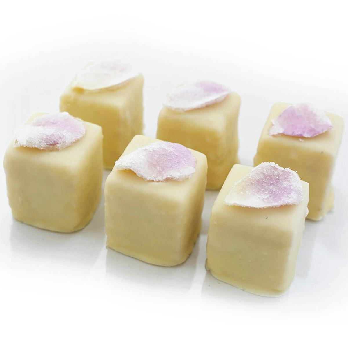 Rose Petal Petits Fours - 12 Pack by Valerie Confections - Alternate image 1
