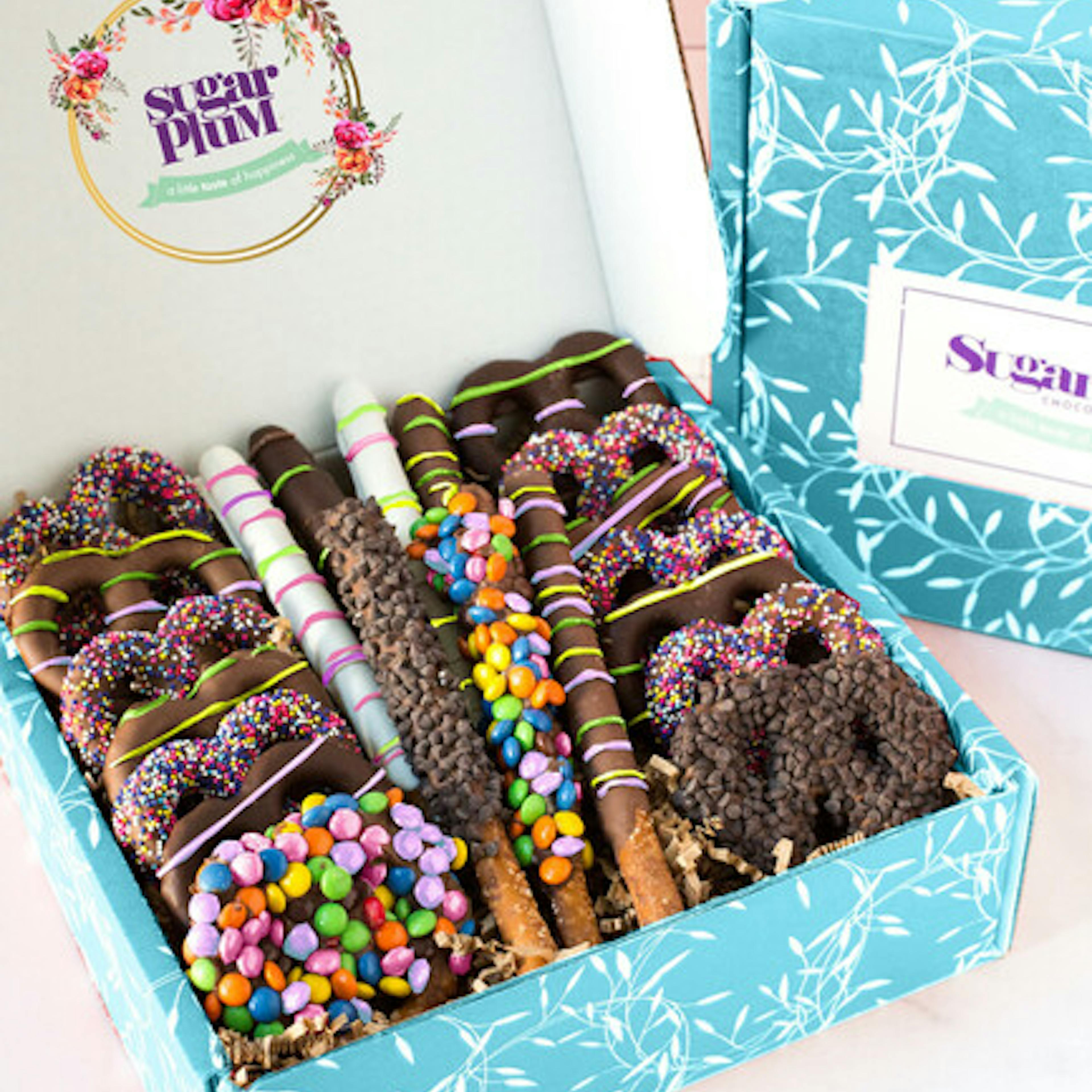 Spring Chocolate Pretzel Passion Gift Assortment by Sugar Plum