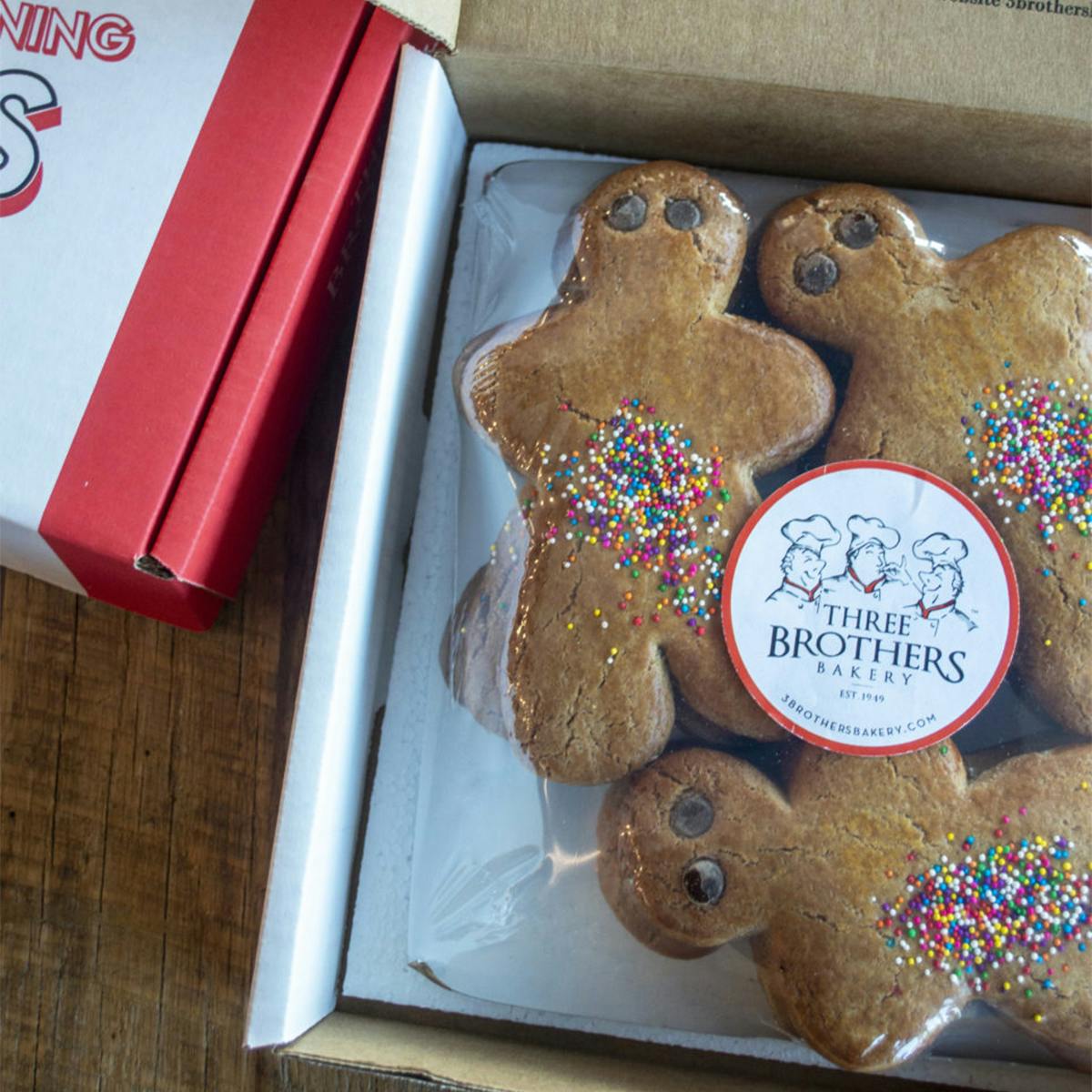 Gingerbread Men - 12 Pack by Three Brothers Bakery - Alternate image 3