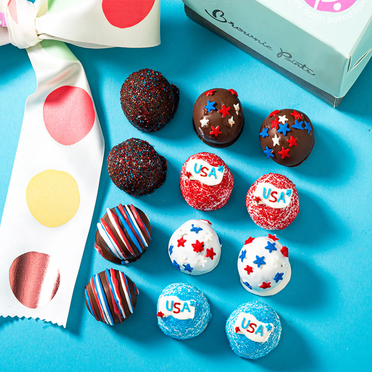 Patriotic Bruffles by Brownie Points