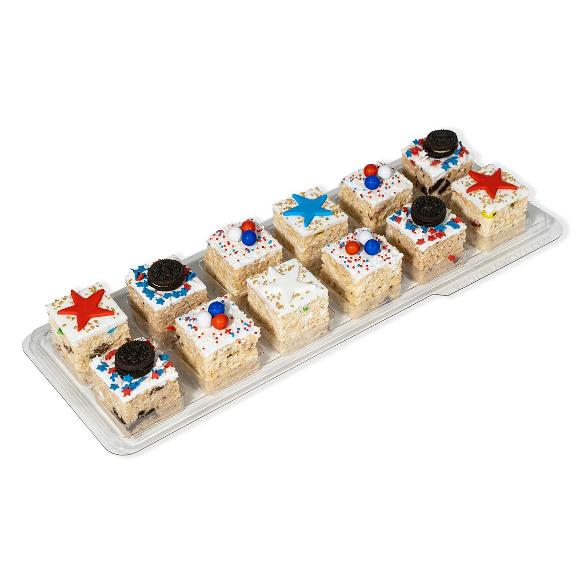 Patriotic Rice Krispie Treats - 12 Pack by Treat House