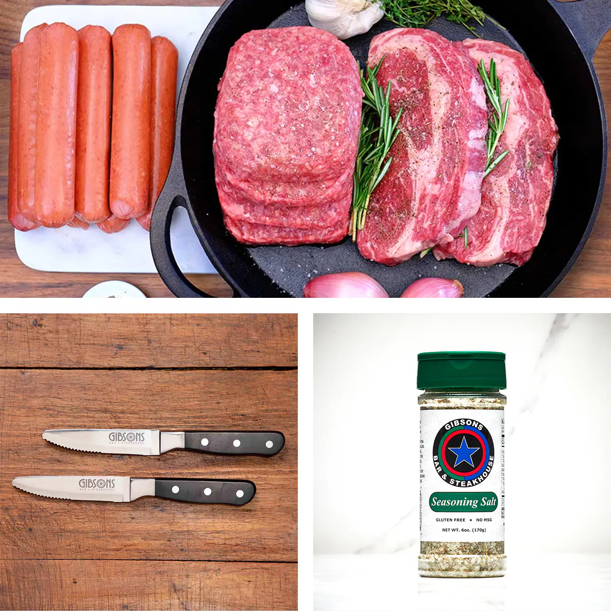 Steakhouse Grill Box for 6 by Gibsons Steakhouse