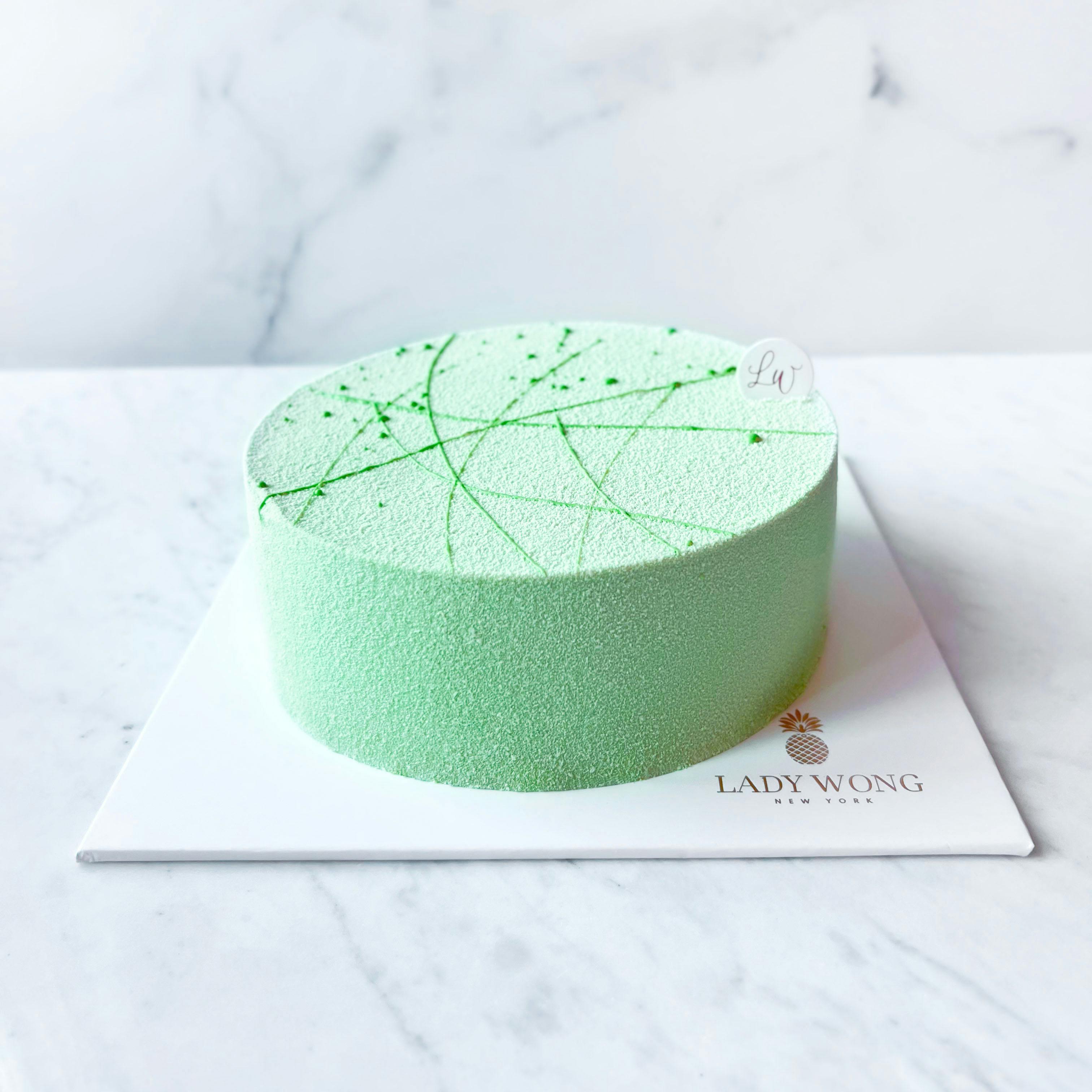 Pandan Pistachio Royaltine Cake by Lady Wong Patisserie - Alternate image 3