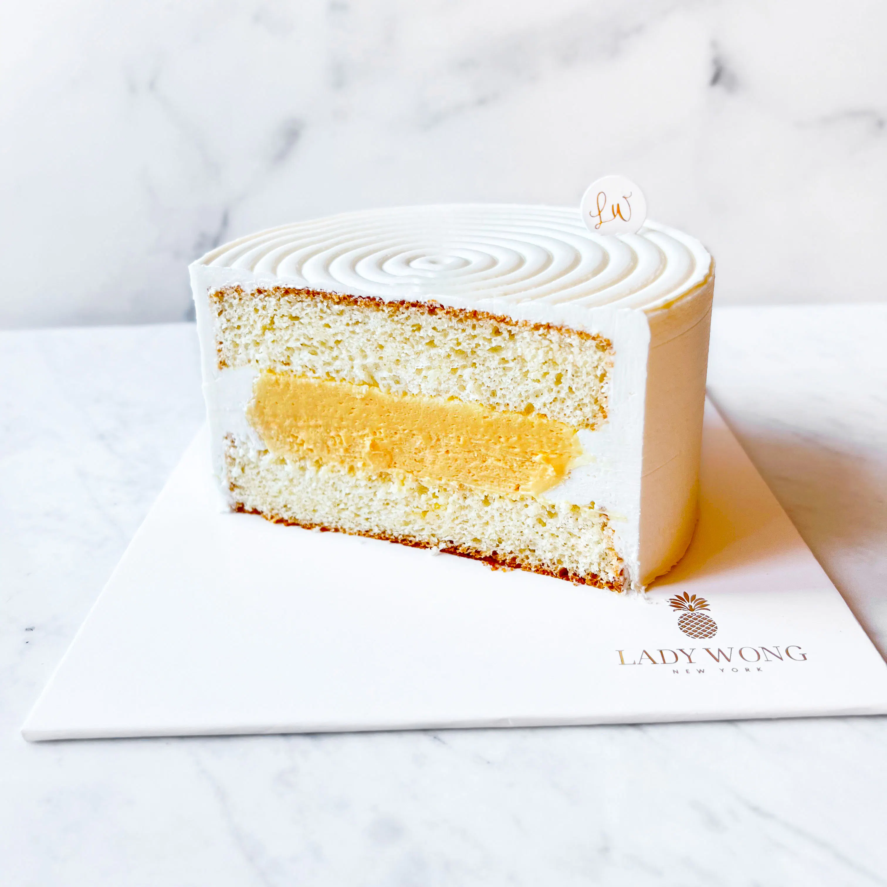 Lady Wong Patisserie - Calamansi & Passion Fruit Cake